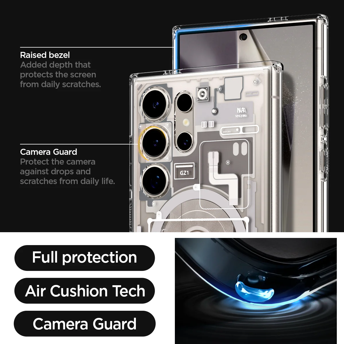 Galaxy S24 Series - Ultra Hybrid Metal Ring Zero One (Mag Fit) 27 Galaxy S24 Series - Ultra Hybrid Metal Ring Zero One (Mag Fit)