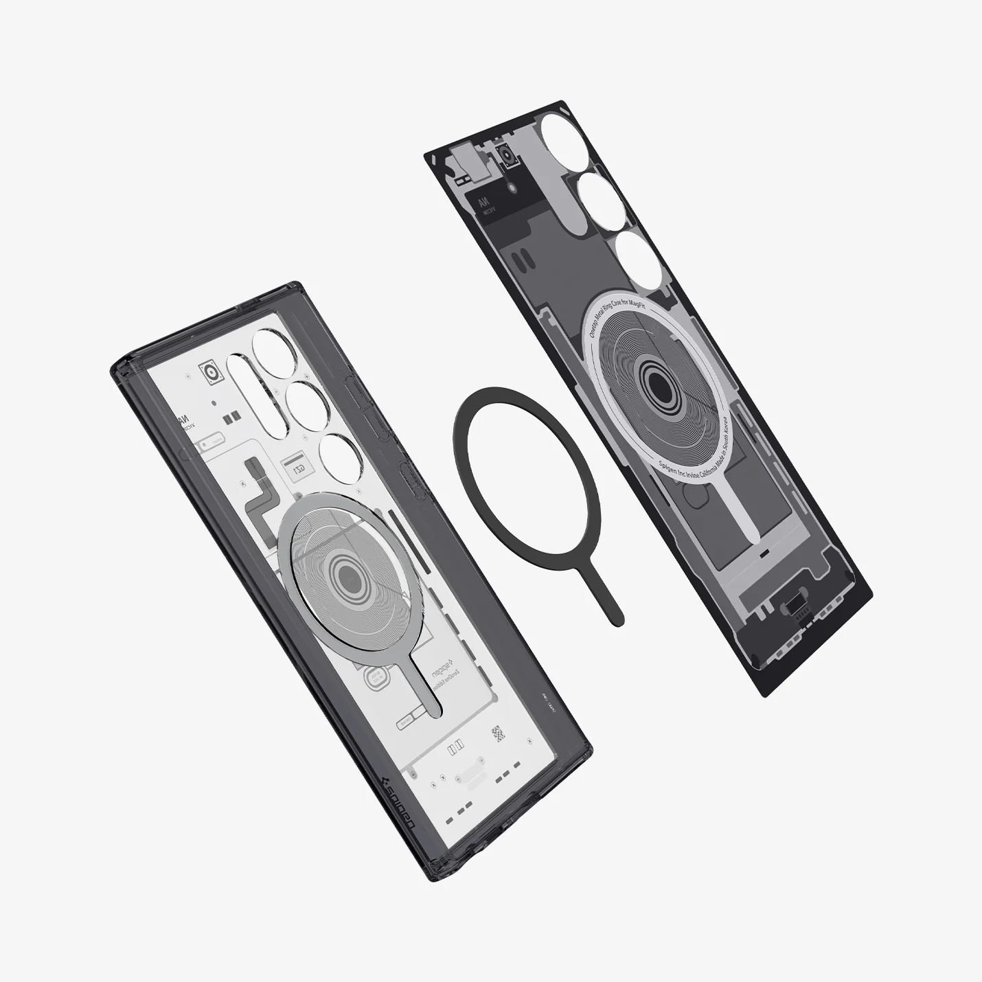 Galaxy S24 Series - Ultra Hybrid Metal Ring Zero One (Mag Fit) 3 Galaxy S24 Series - Ultra Hybrid Metal Ring Zero One (Mag Fit)