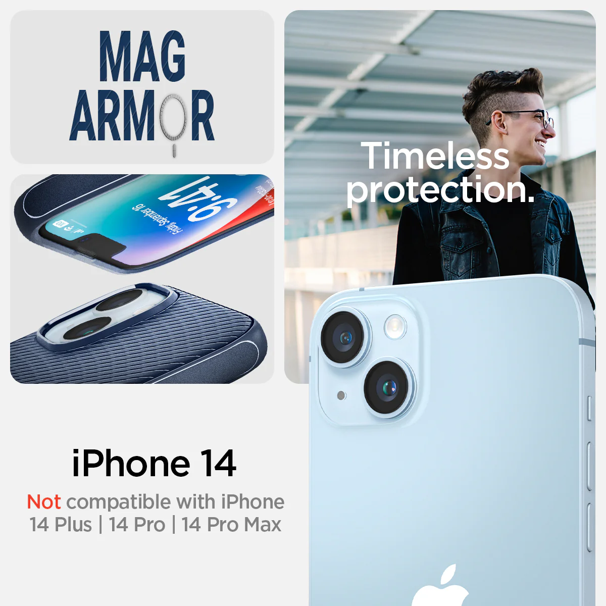 iPhone 14 Series - Mag Armor (Mag Fit) 164 iPhone 14 Series - Mag Armor (Mag Fit)