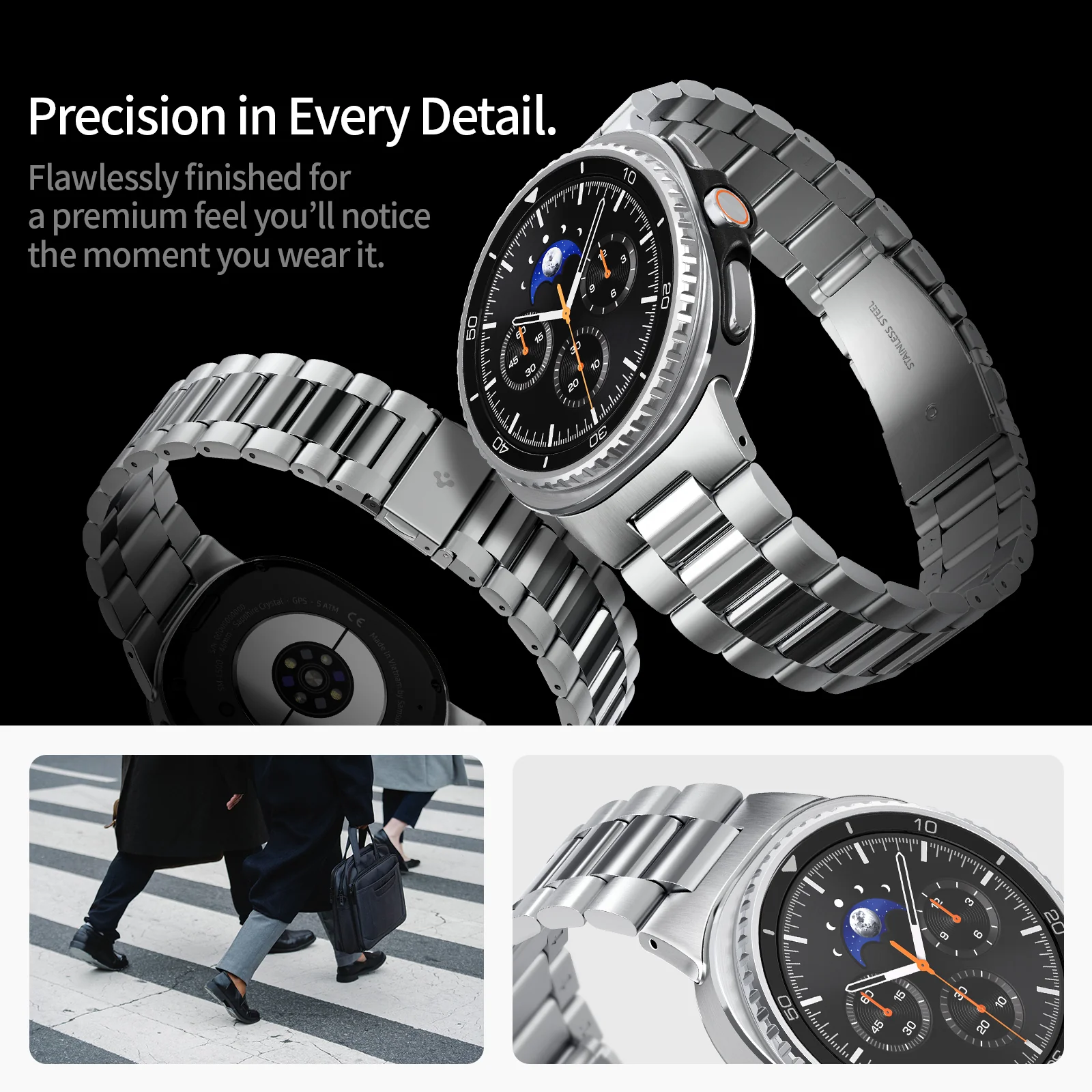 Galaxy Watch 8 Series - Modern Fit 316L Band 11 Galaxy Watch 8 Series - Modern Fit 316L Band