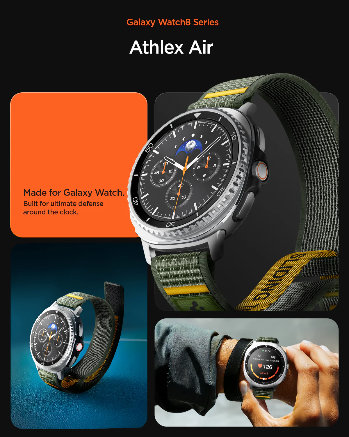 Galaxy Watch 8 Series - Athlex Air 50 Galaxy Watch 8 Series - Athlex Air