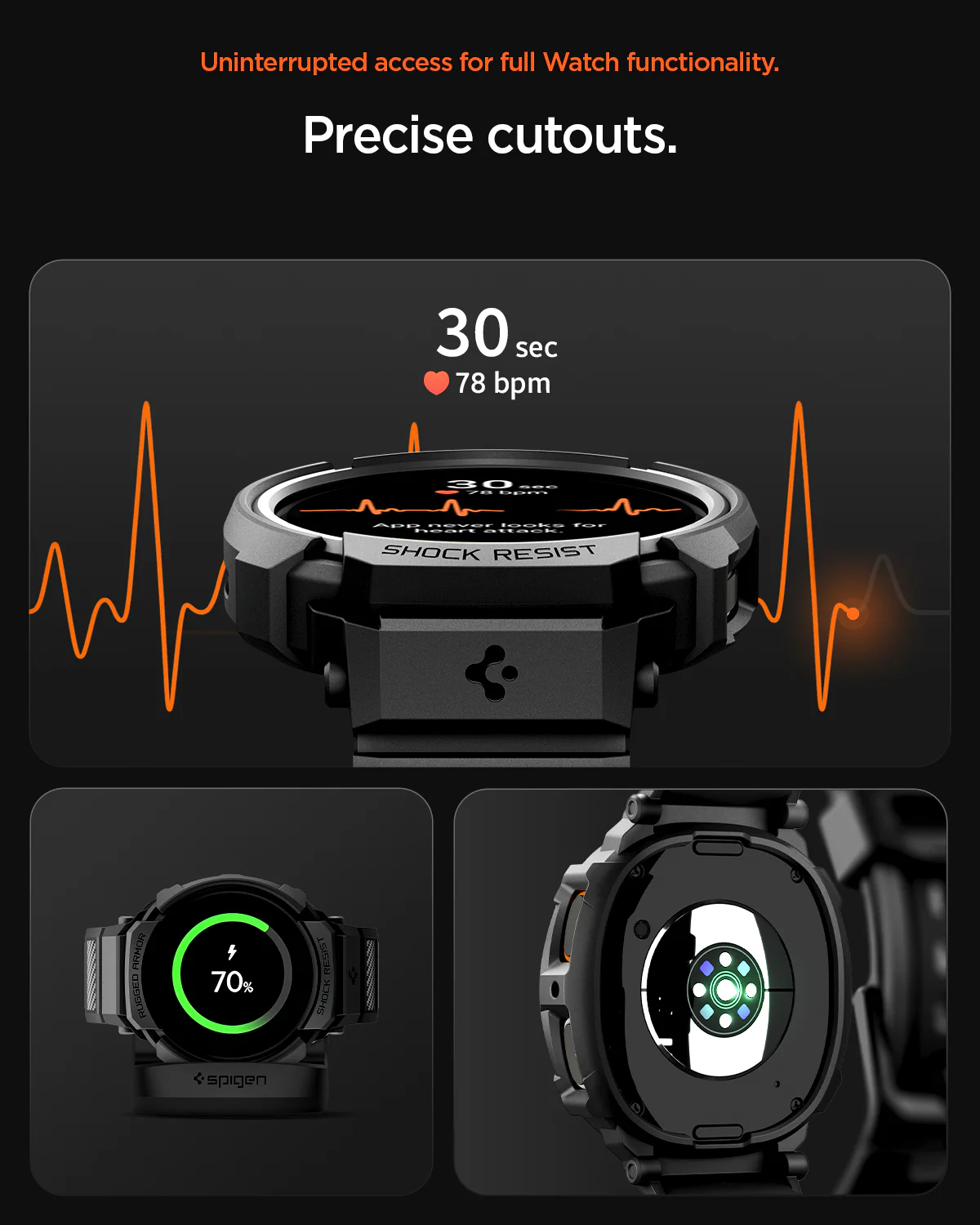 Galaxy Watch 8 Series - Rugged Armor Pro 15 Galaxy Watch 8 Series - Rugged Armor Pro