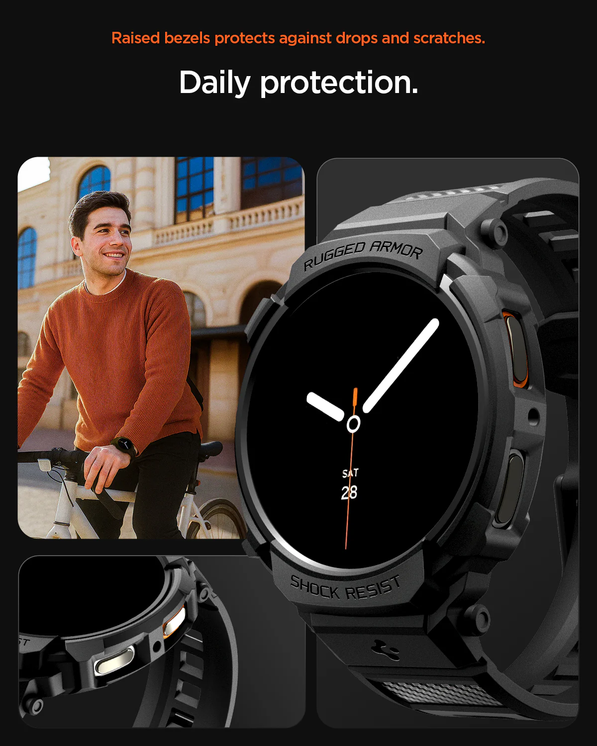 Galaxy Watch 8 Series - Rugged Armor Pro 16 Galaxy Watch 8 Series - Rugged Armor Pro