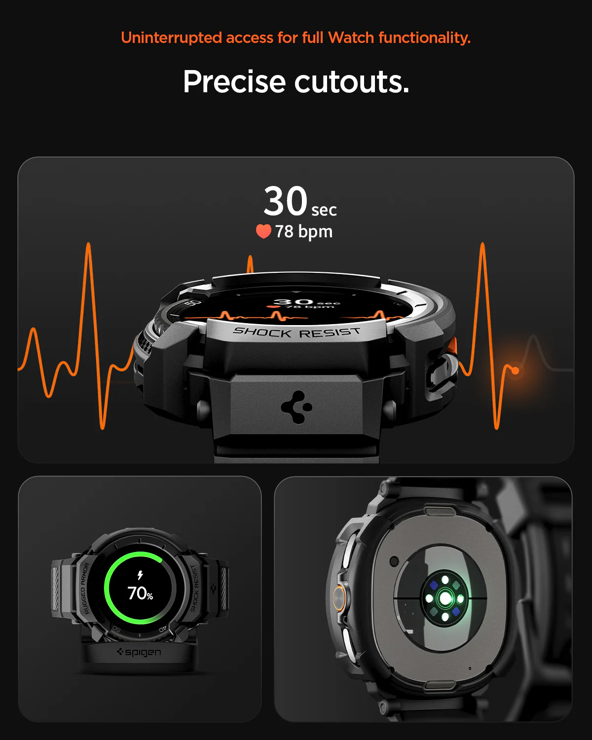 Galaxy Watch 8 Series - Rugged Armor Pro 49 Galaxy Watch 8 Series - Rugged Armor Pro