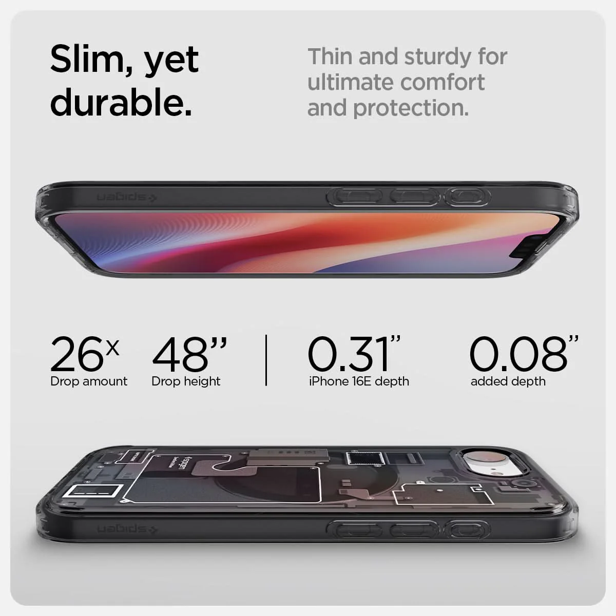 iPhone 16e Series - Ultra Hybrid Zero One (Mag Fit) 15 iPhone 16e Series - Ultra Hybrid Zero One (Mag Fit)