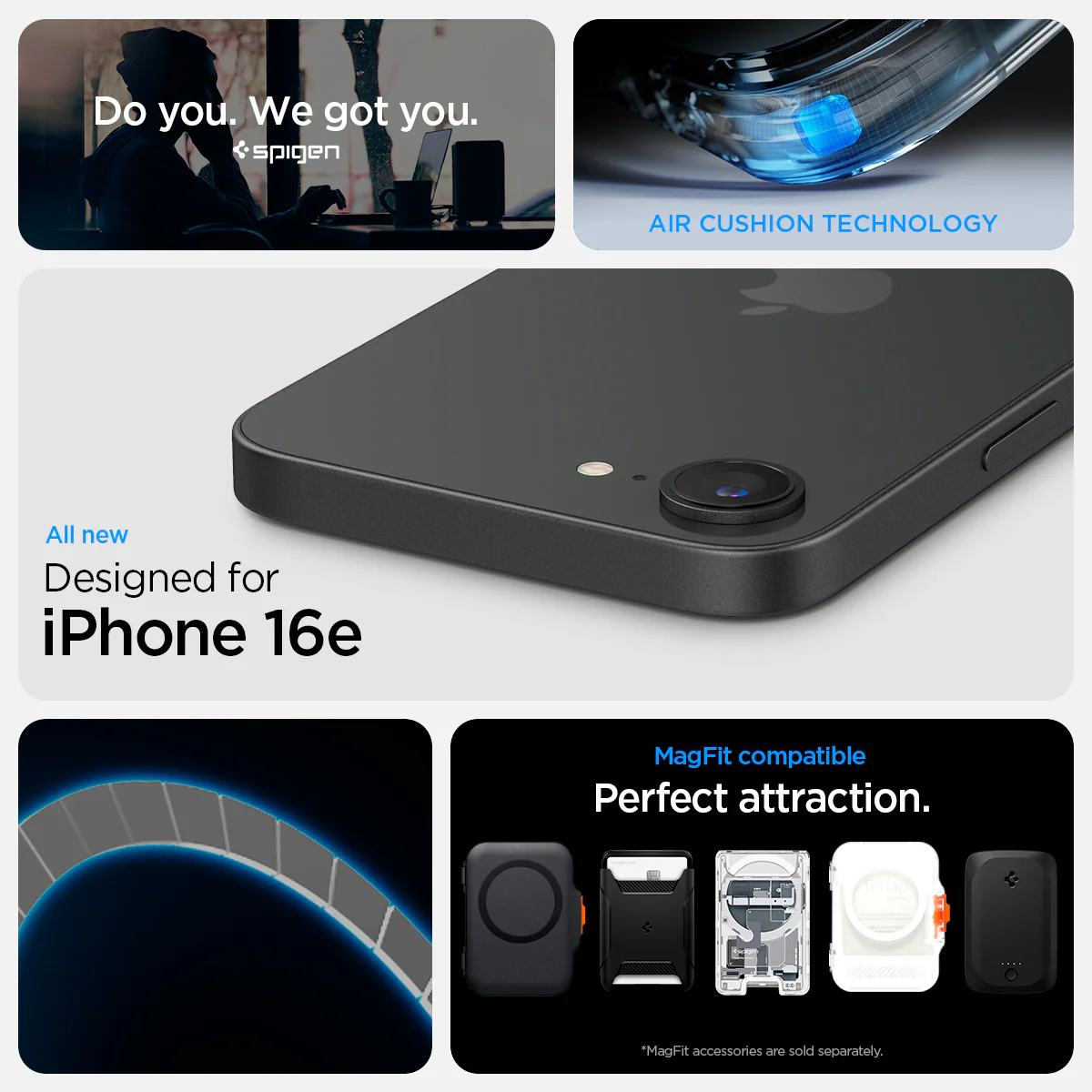 iPhone 16e Series - Ultra Hybrid S (Mag Fit) 15 iPhone 16e Series - Ultra Hybrid S (Mag Fit)