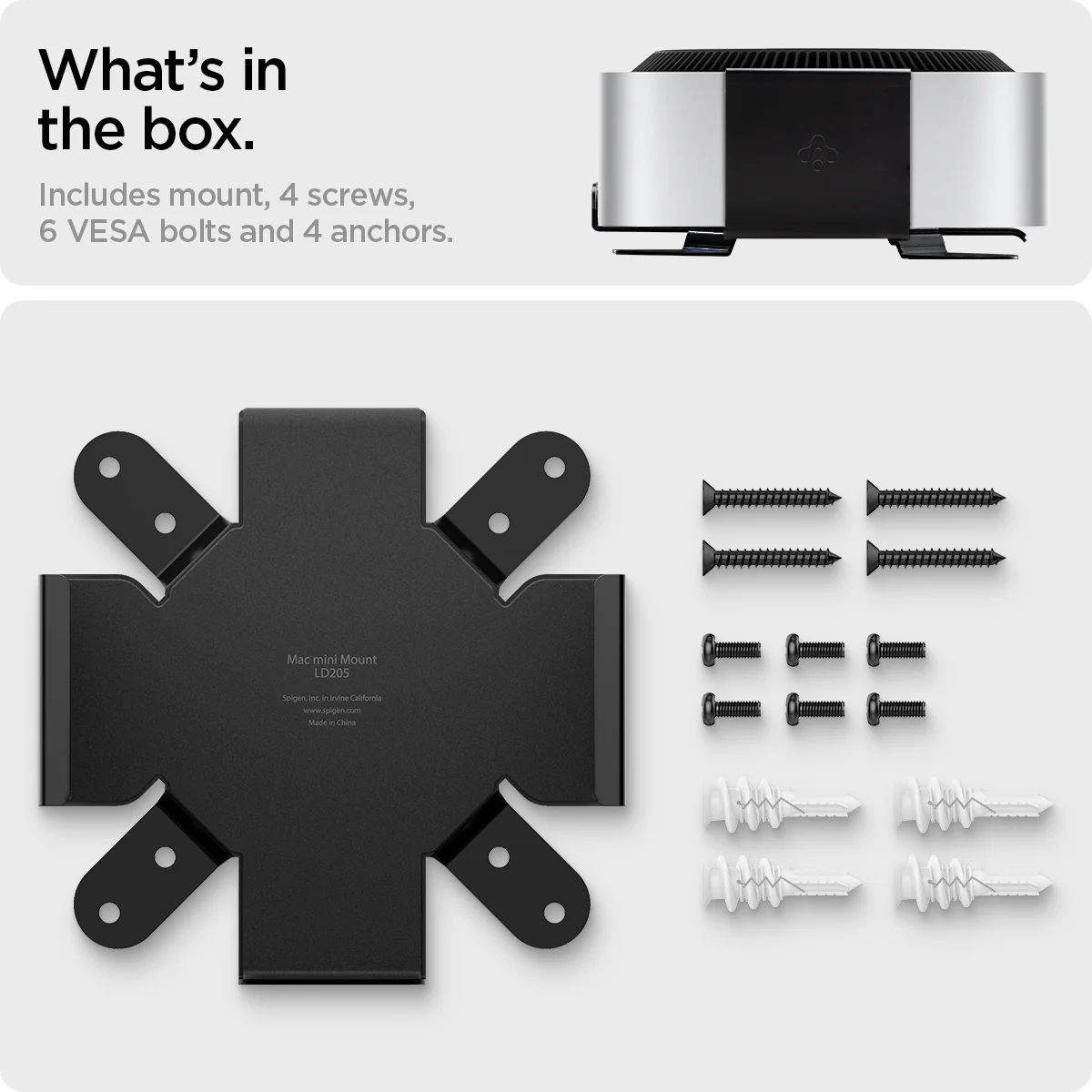 Mac Mini M4 - Mount | LD205 16 Mac Mini M4 - Mount | LD205