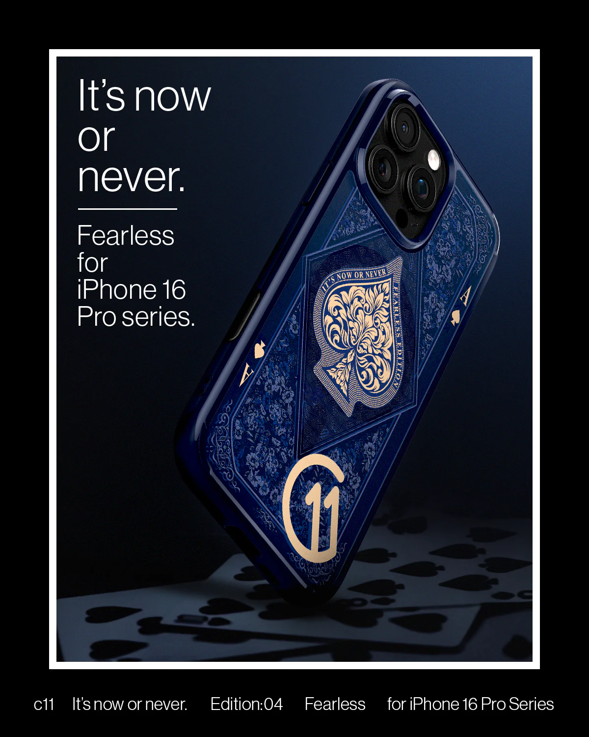 iPhone 16 Series - c11 Series Fearless Edition (Mag Fit) 38 iPhone 16 Series - c11 Series Fearless Edition (Mag Fit)