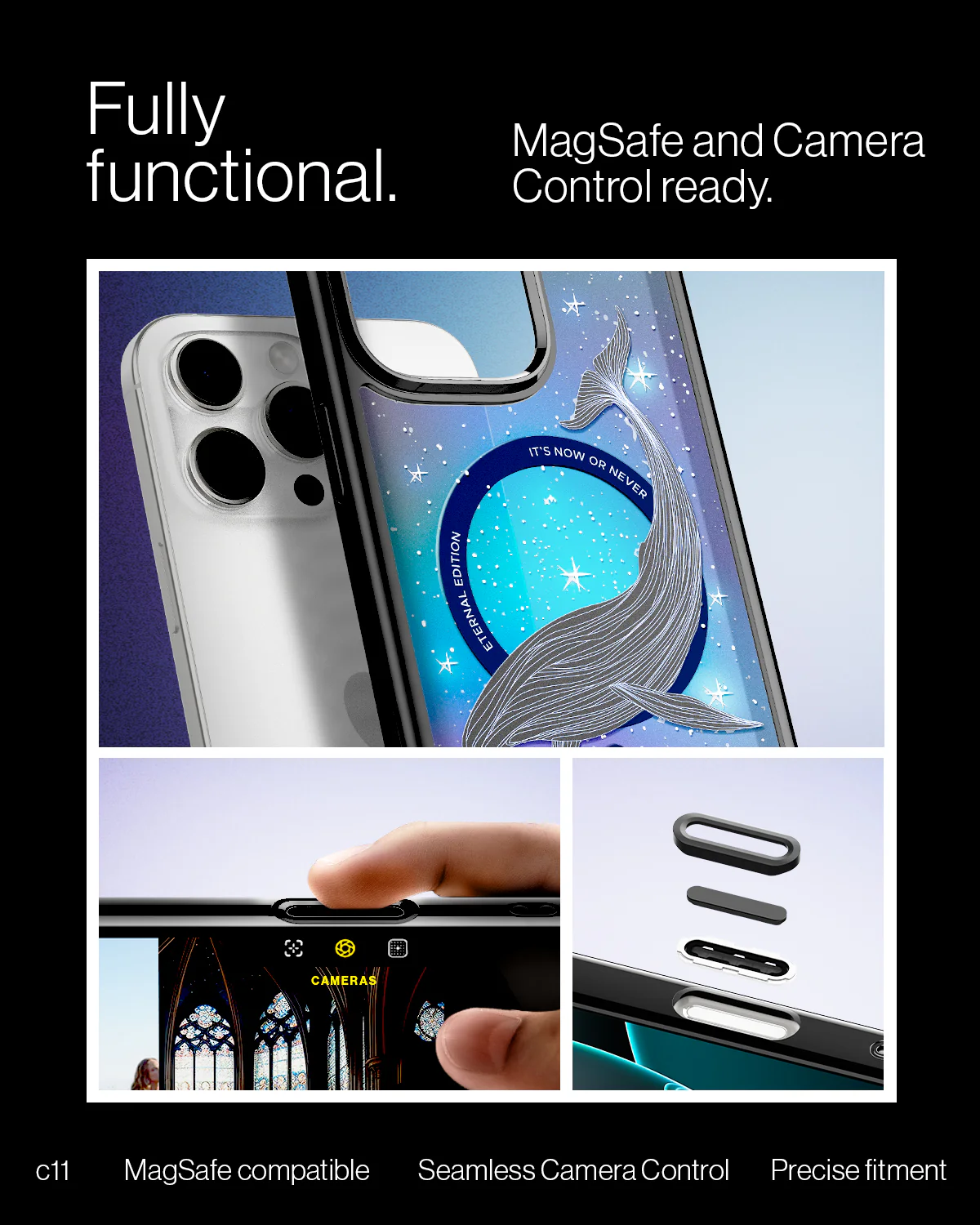 iPhone 16 Series - c11 Series Eternal Edition (Mag Fit) 15 iPhone 16 Series - c11 Series Eternal Edition (Mag Fit)