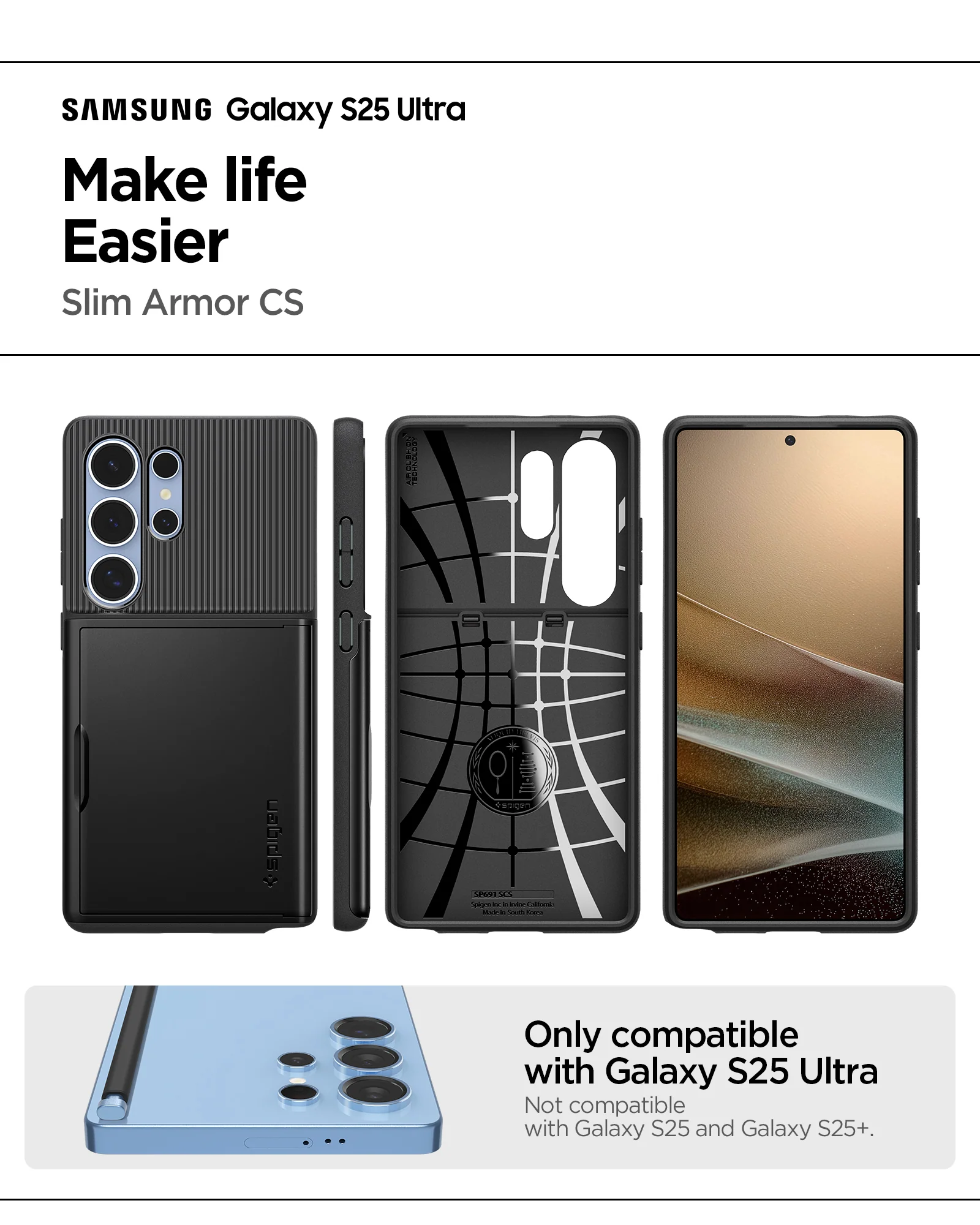 Galaxy S25 Series - Slim Armor CS 16 Galaxy S25 Series - Slim Armor CS