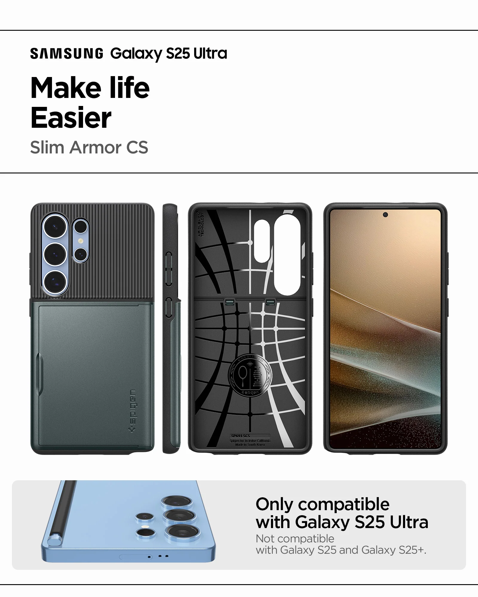 Galaxy S25 Series - Slim Armor CS 33 Galaxy S25 Series - Slim Armor CS