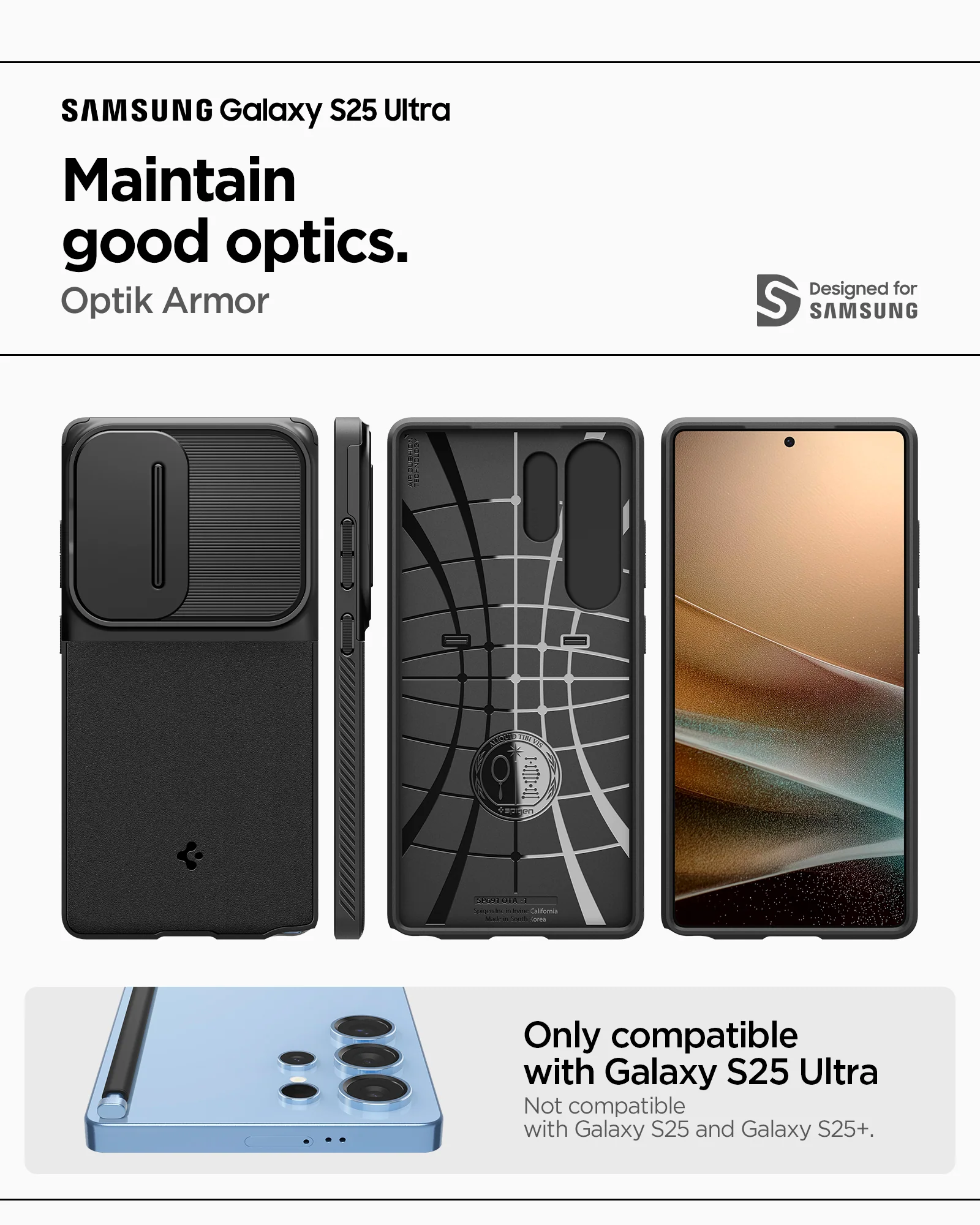 Galaxy S25 Series - Optik Armor 17 Galaxy S25 Series - Optik Armor