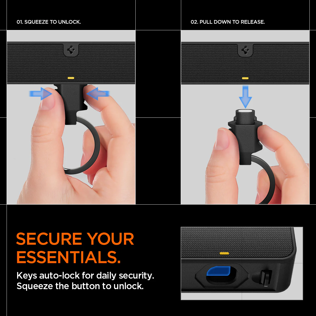 Carabiner (Magnetic Keychain) Holder Hub 11 Carabiner (Magnetic Keychain) Holder Hub