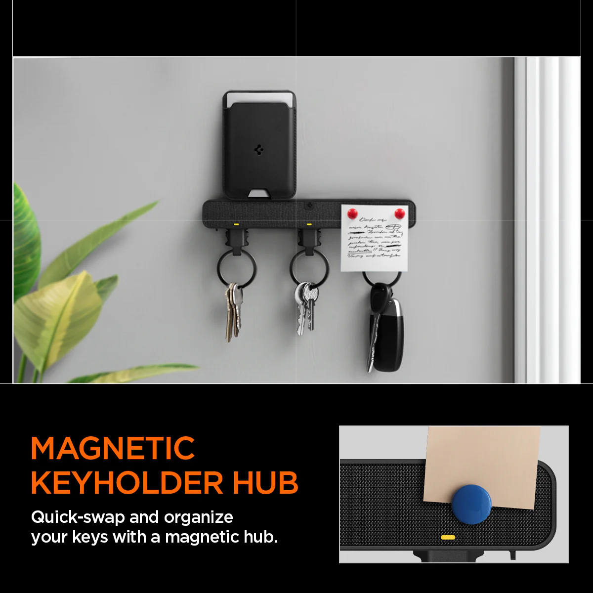 Carabiner (Magnetic Keychain) Holder Hub 15 Carabiner (Magnetic Keychain) Holder Hub