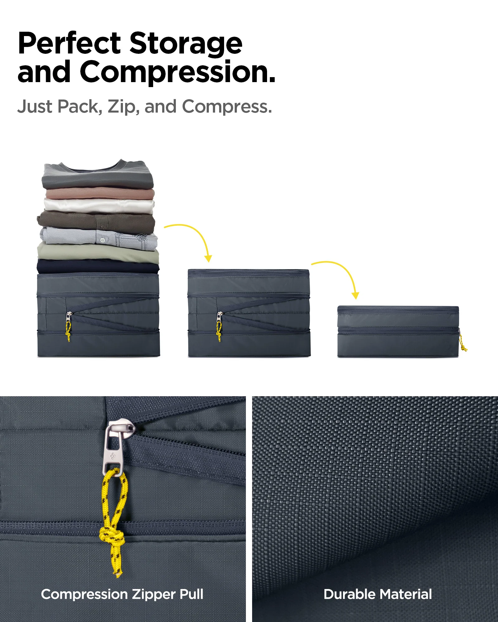 Travel Packing Cubes | KD600 46 Travel Packing Cubes | KD600