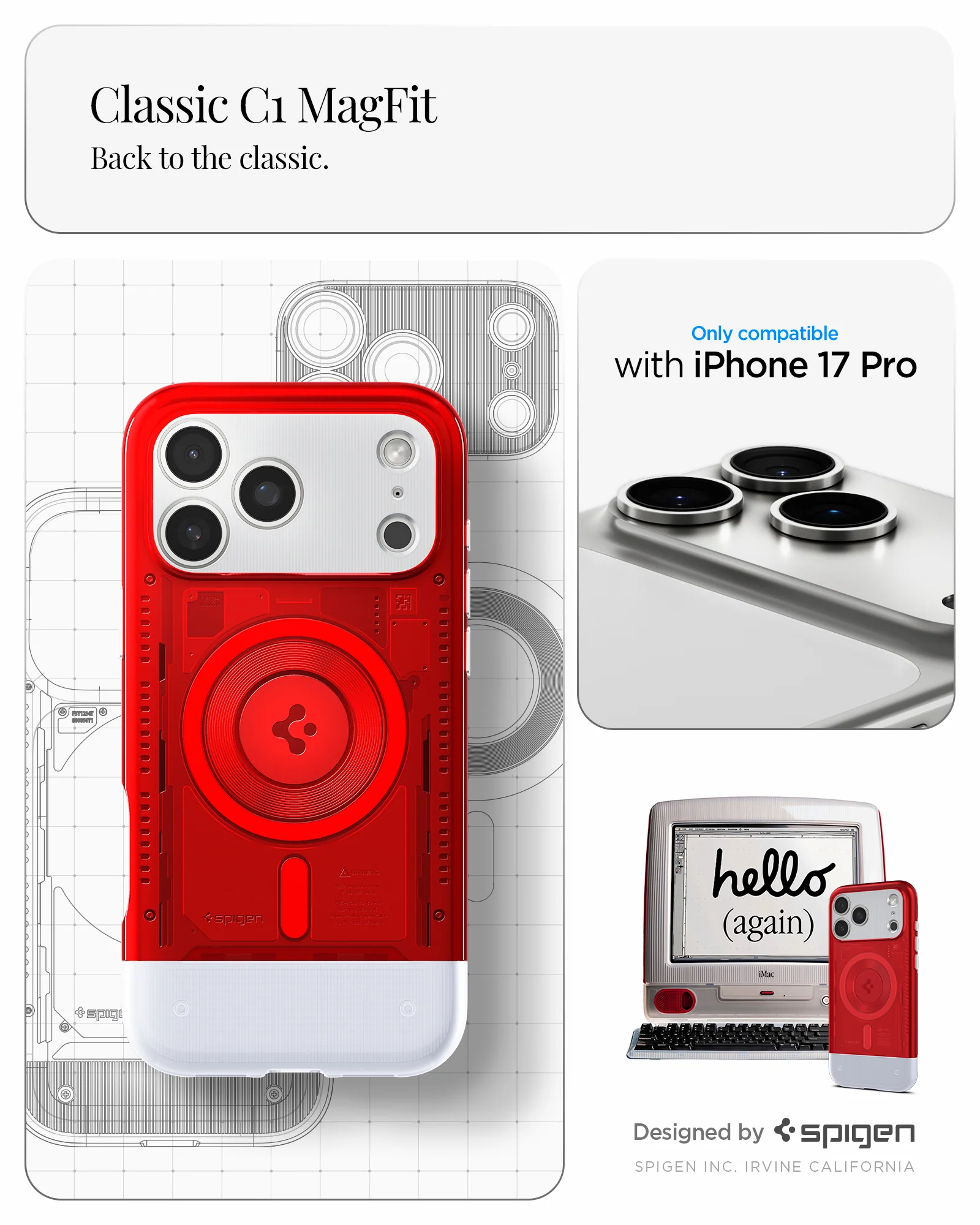 iPhone 17 Series - Classic C1 (Mag Fit) 107 iPhone 17 Series - Classic C1 (Mag Fit)