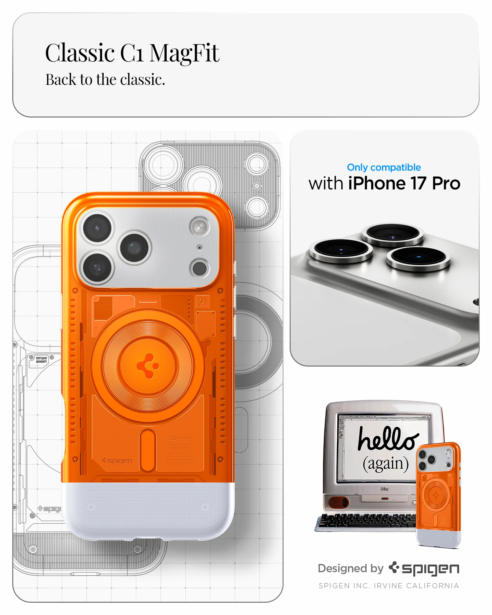 iPhone 17 Series - Classic C1 (Mag Fit) 123 iPhone 17 Series - Classic C1 (Mag Fit)