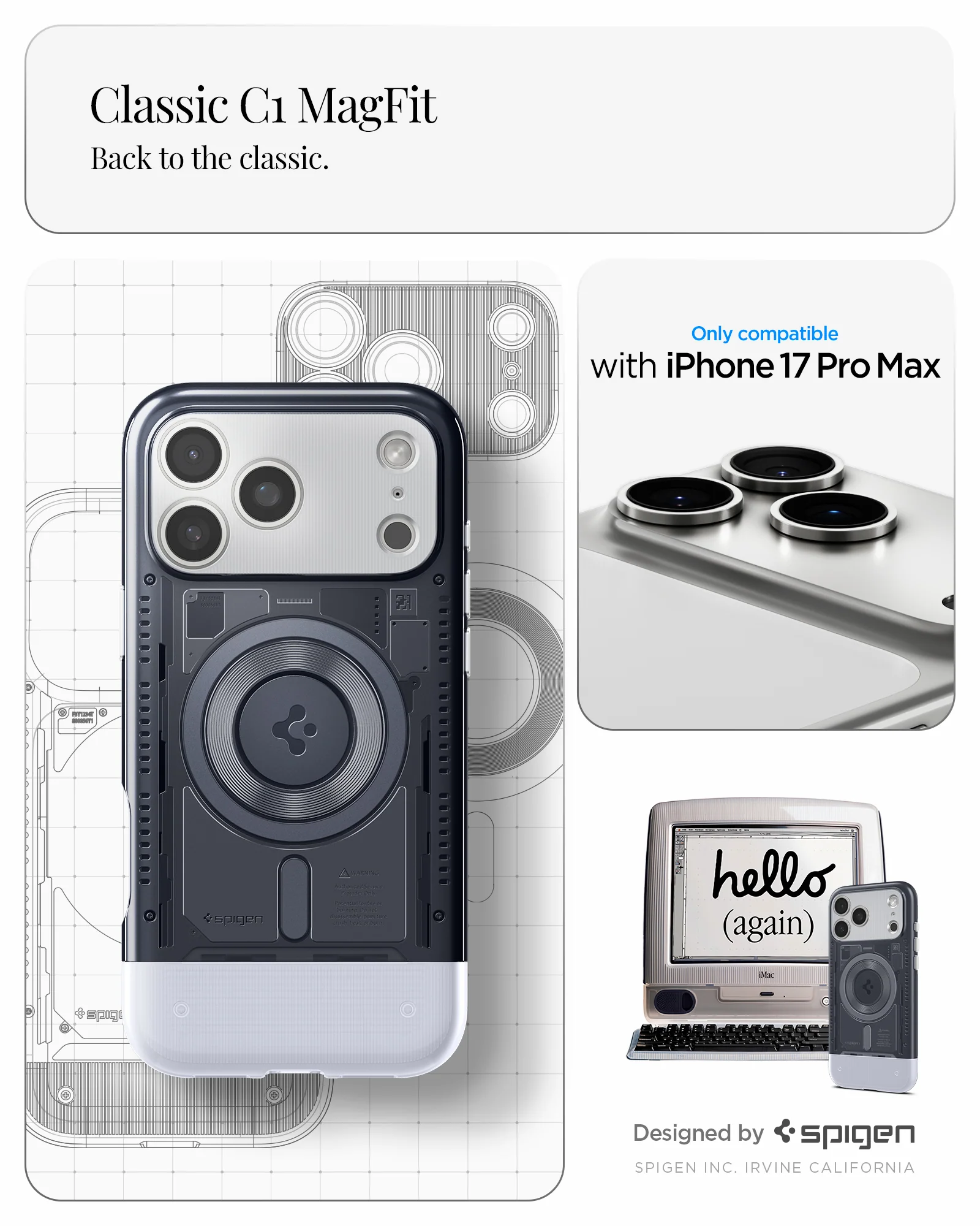 iPhone 17 Series - Classic C1 (Mag Fit) 27 iPhone 17 Series - Classic C1 (Mag Fit)