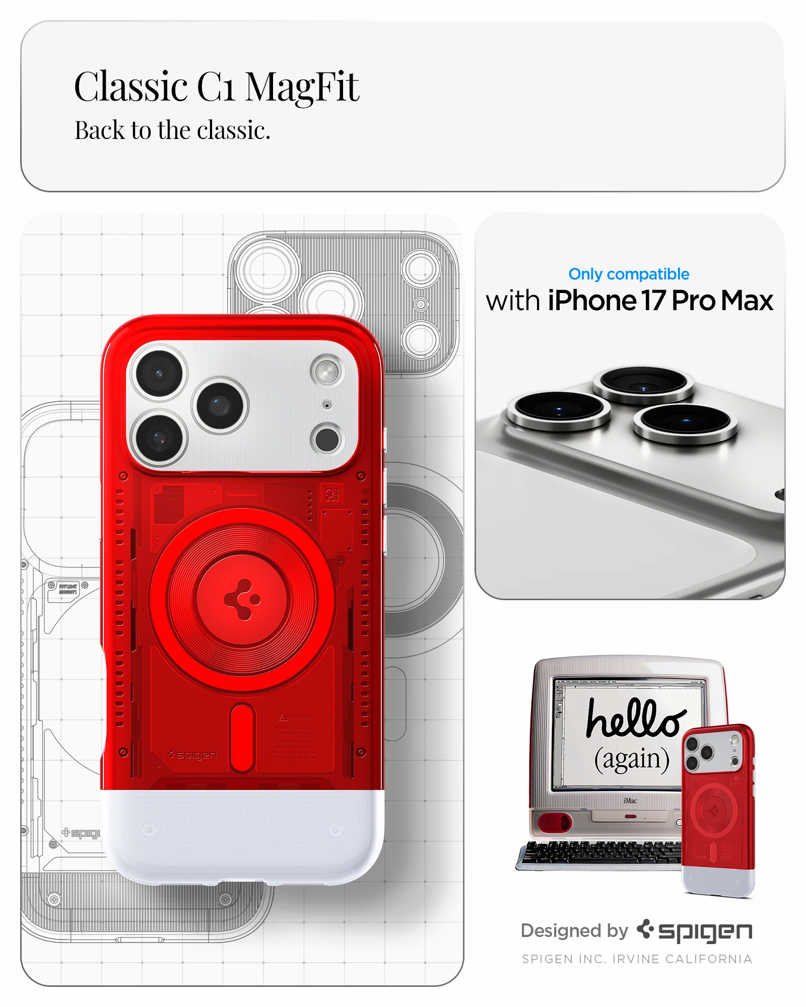 iPhone 17 Series - Classic C1 (Mag Fit) 43 iPhone 17 Series - Classic C1 (Mag Fit)