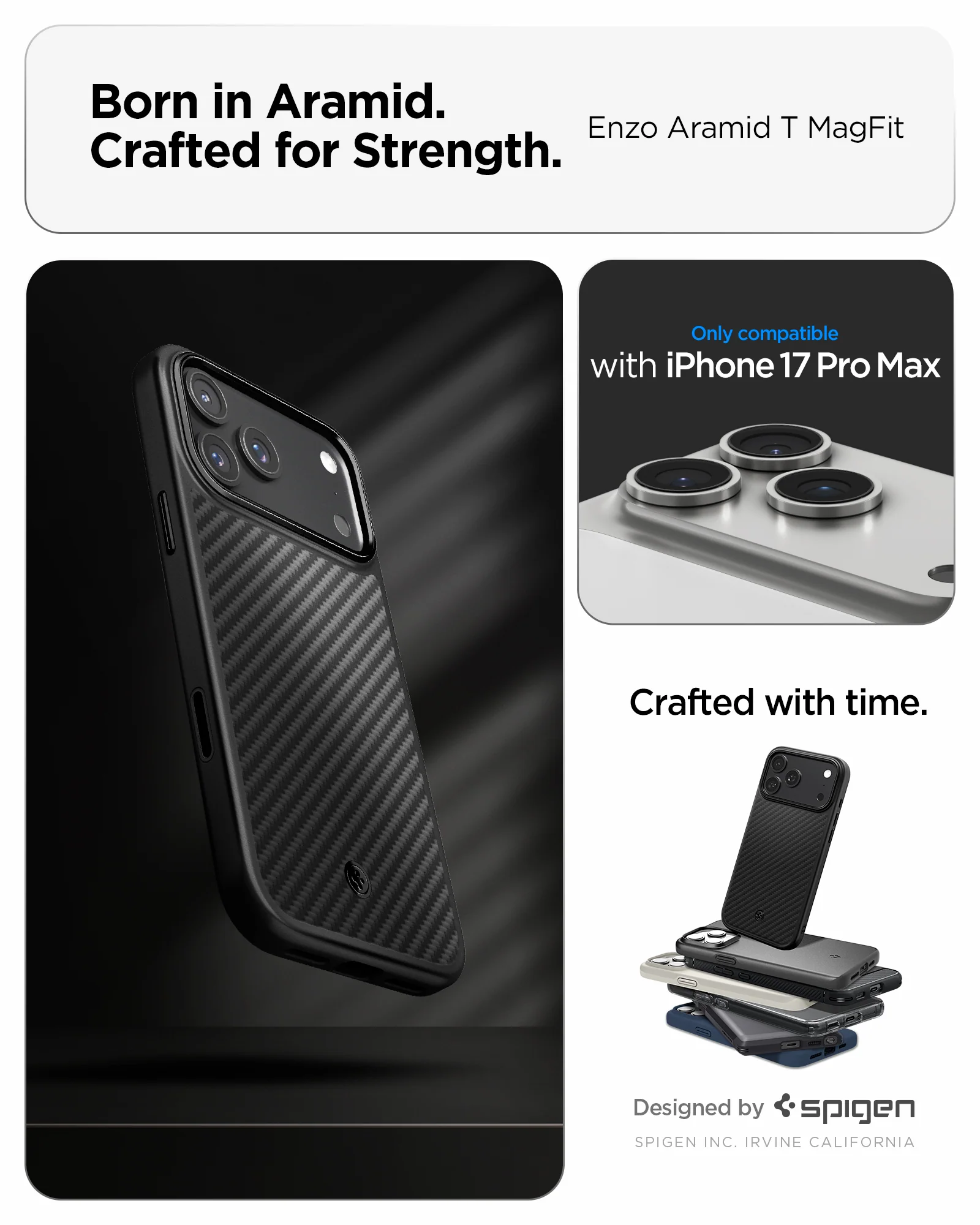 iPhone 17 Series - Enzo Aramid T (Mag Fit) 27 iPhone 17 Series - Enzo Aramid T (Mag Fit)