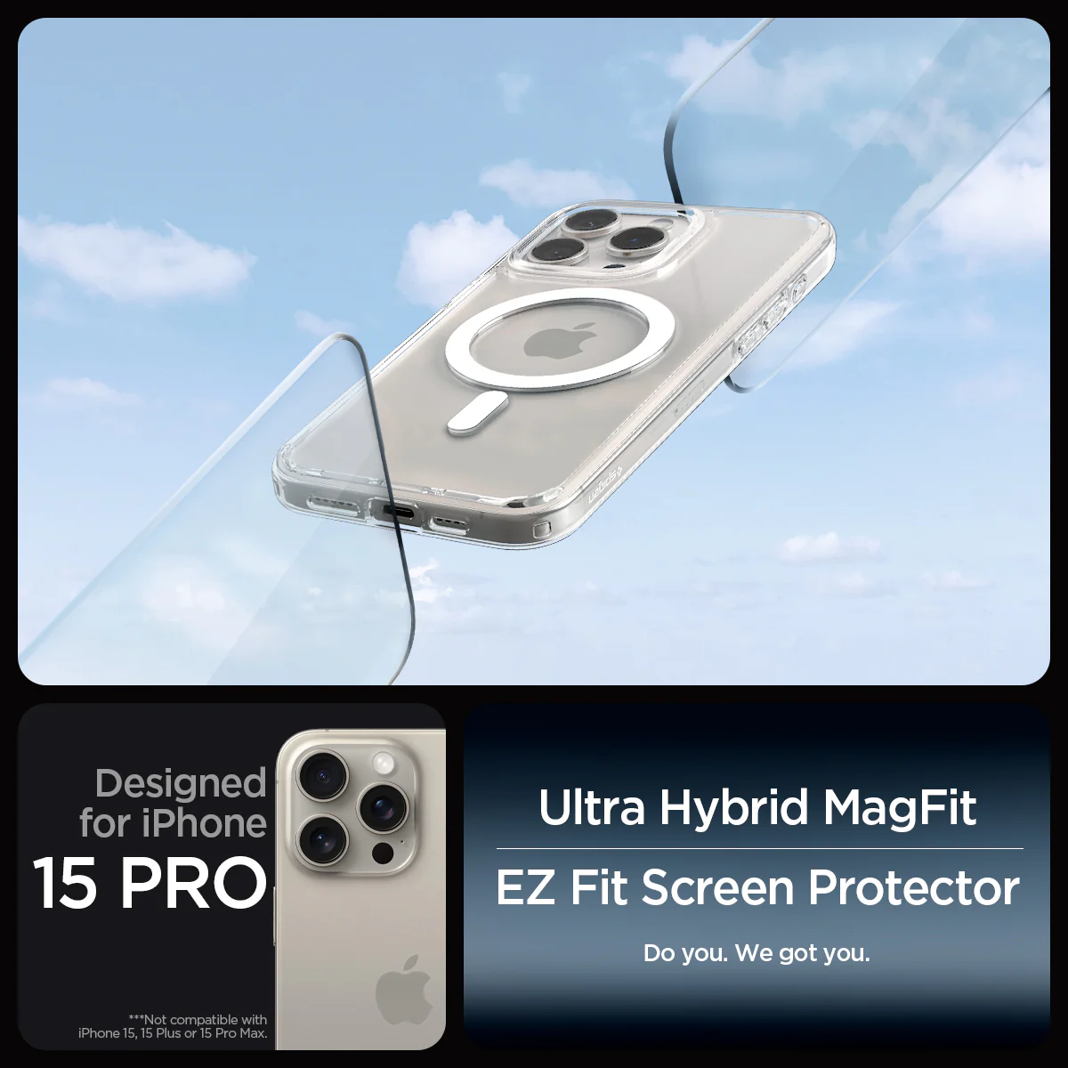 iPhone 15 Series - Ultra Hybrid Pack (Mag Fit) 13 iPhone 15 Series - Ultra Hybrid Pack (Mag Fit)