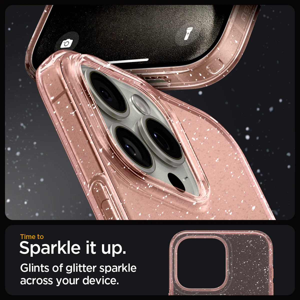 iPhone 15 Series - Liquid Crystal Glitter 101 iPhone 15 Series - Liquid Crystal Glitter