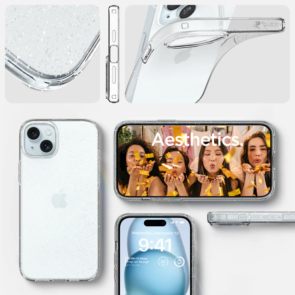 iPhone 15 Series - Liquid Crystal Glitter 114 iPhone 15 Series - Liquid Crystal Glitter