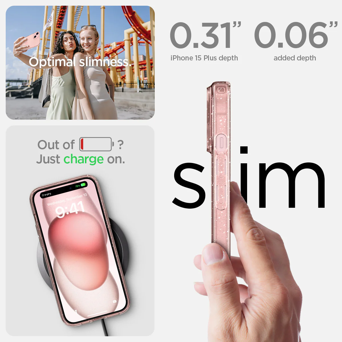 iPhone 15 Series - Liquid Crystal Glitter 135 iPhone 15 Series - Liquid Crystal Glitter