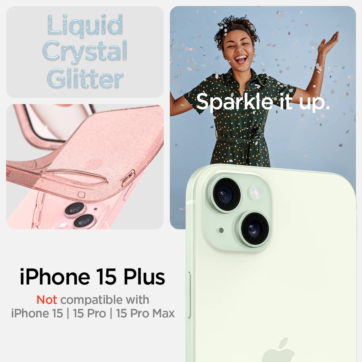 iPhone 15 Series - Liquid Crystal Glitter 136 iPhone 15 Series - Liquid Crystal Glitter