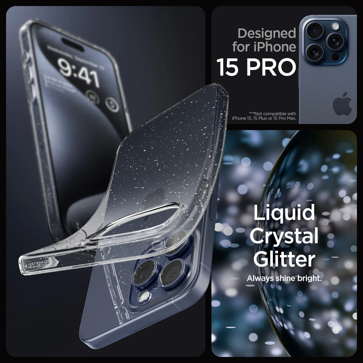 iPhone 15 Series - Liquid Crystal Glitter 81 iPhone 15 Series - Liquid Crystal Glitter