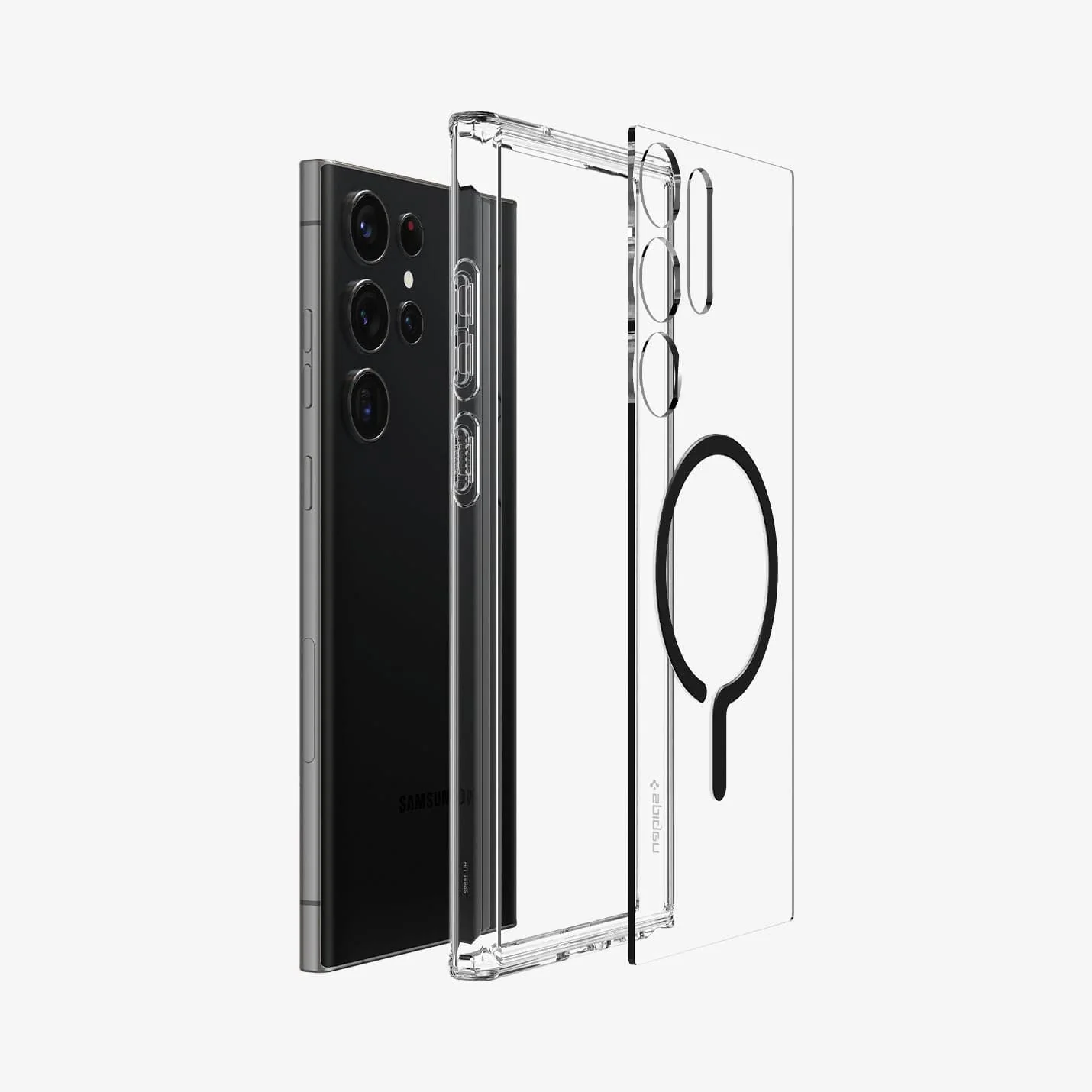 Galaxy S23 Series - Ultra Hybrid Metal Ring (Mag Fit) 4 Galaxy S23 Series - Ultra Hybrid Metal Ring (Mag Fit)