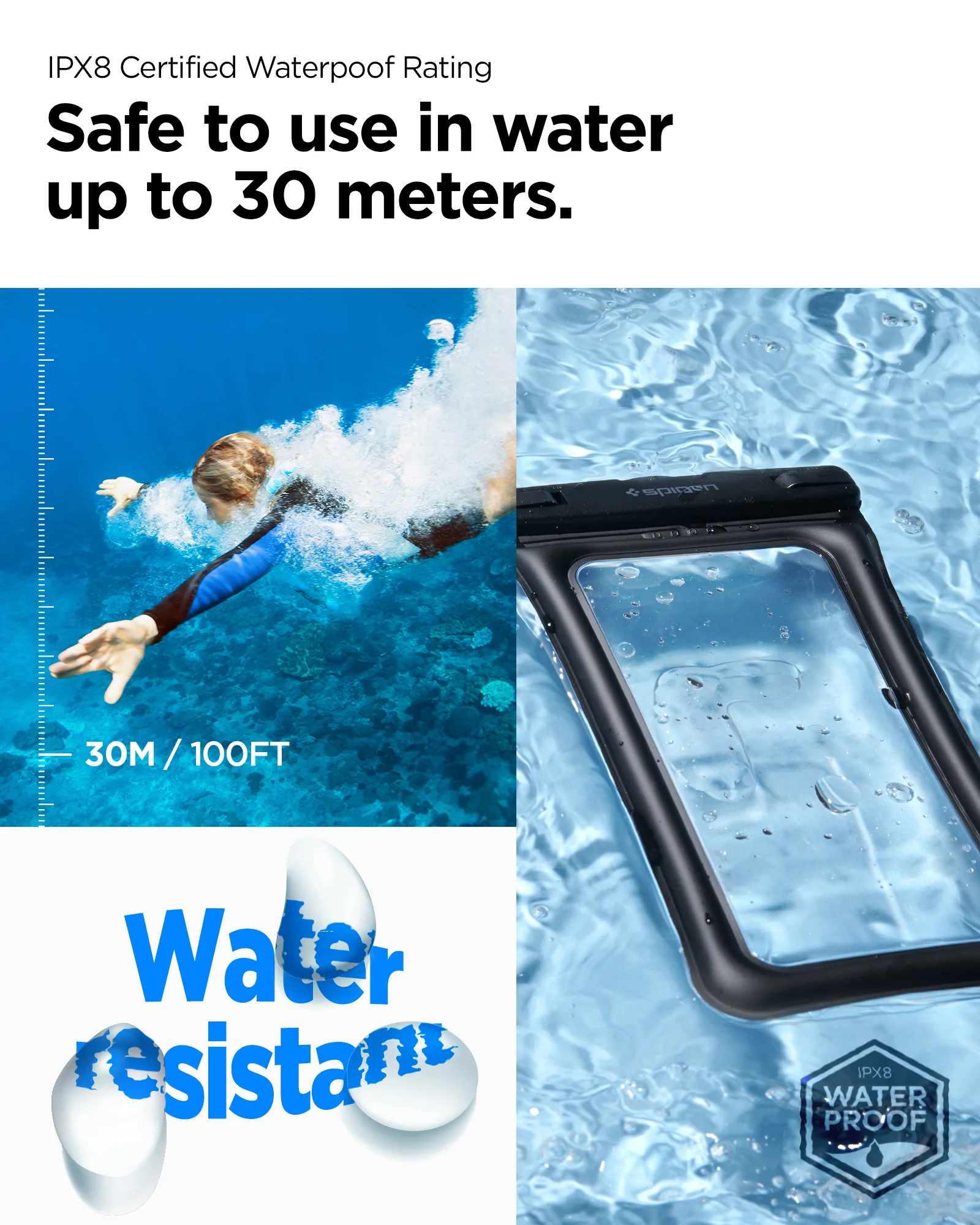 AquaShield Waterproof Floating Case (2 Pack) | A610 14 AquaShield Waterproof Floating Case (2 Pack) | A610
