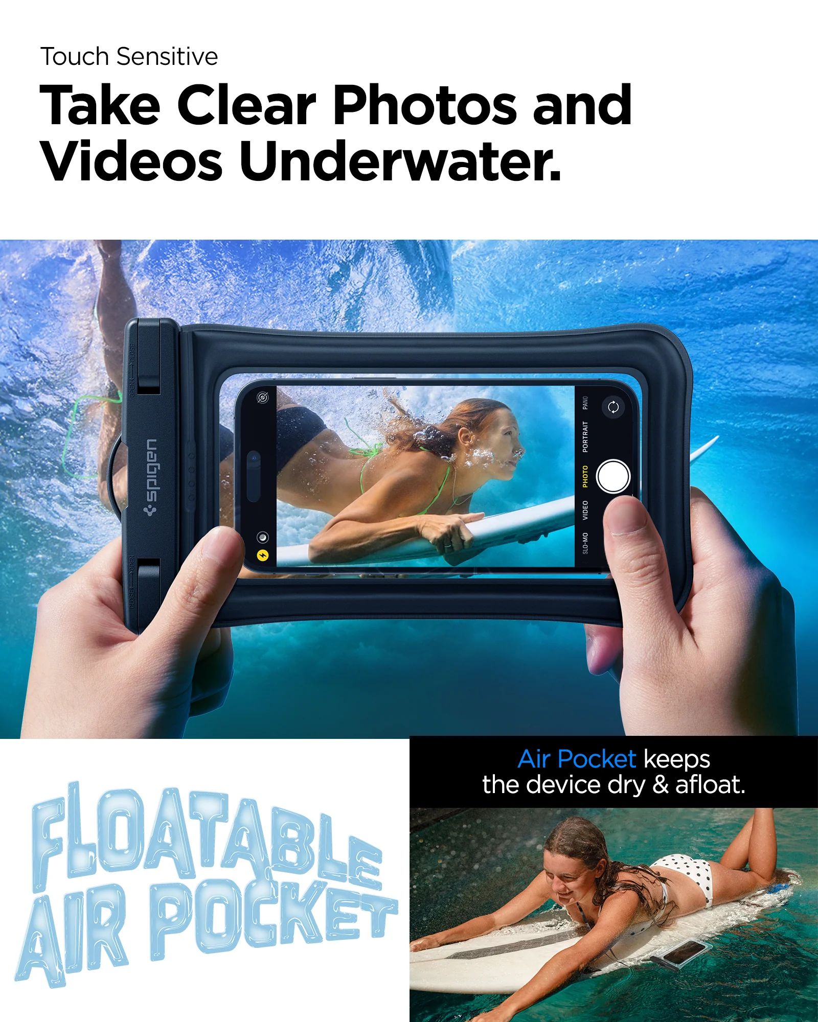 AquaShield Waterproof Floating Case (2 Pack) | A610 19 AquaShield Waterproof Floating Case (2 Pack) | A610