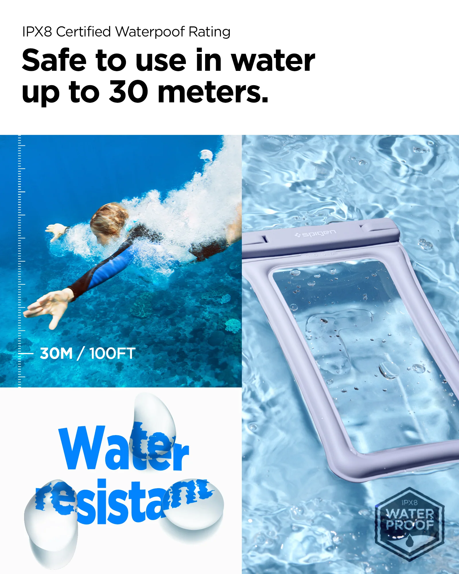 AquaShield Waterproof Floating Case (2 Pack) | A610 54 AquaShield Waterproof Floating Case (2 Pack) | A610