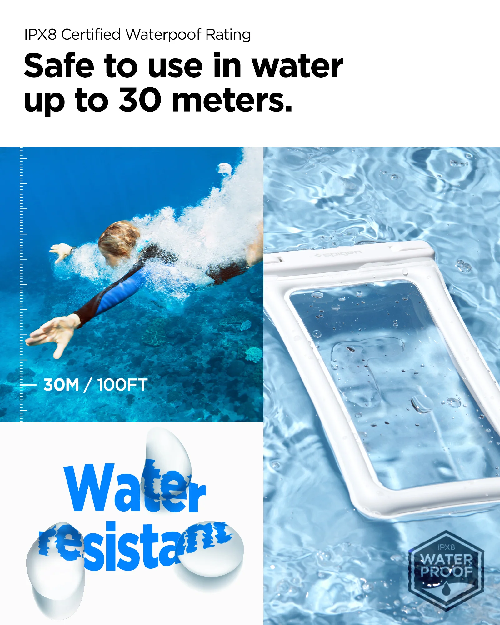 AquaShield Waterproof Floating Case (2 Pack) | A610 75 AquaShield Waterproof Floating Case (2 Pack) | A610