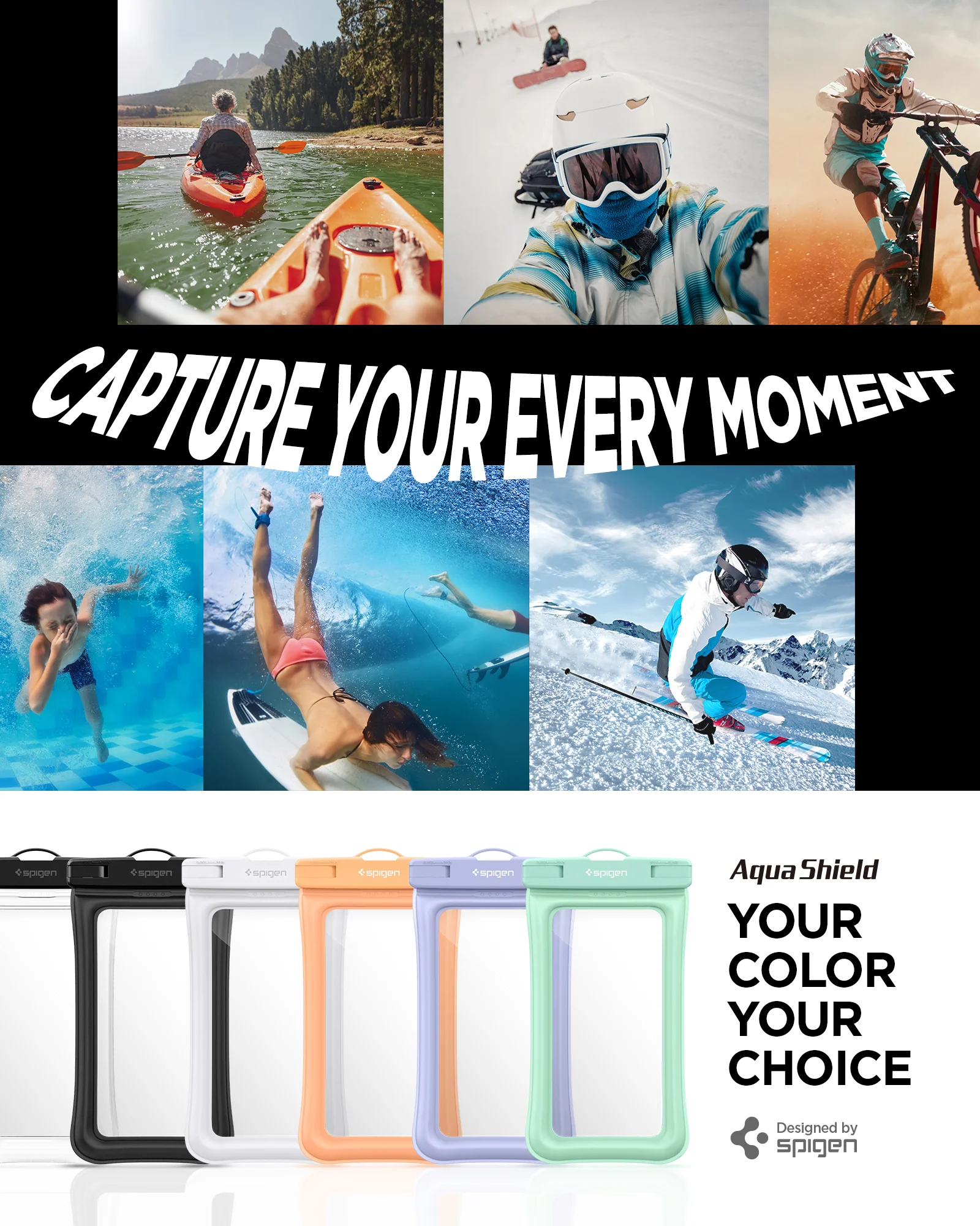AquaShield Waterproof Floating Case (2 Pack) | A610 96 AquaShield Waterproof Floating Case (2 Pack) | A610