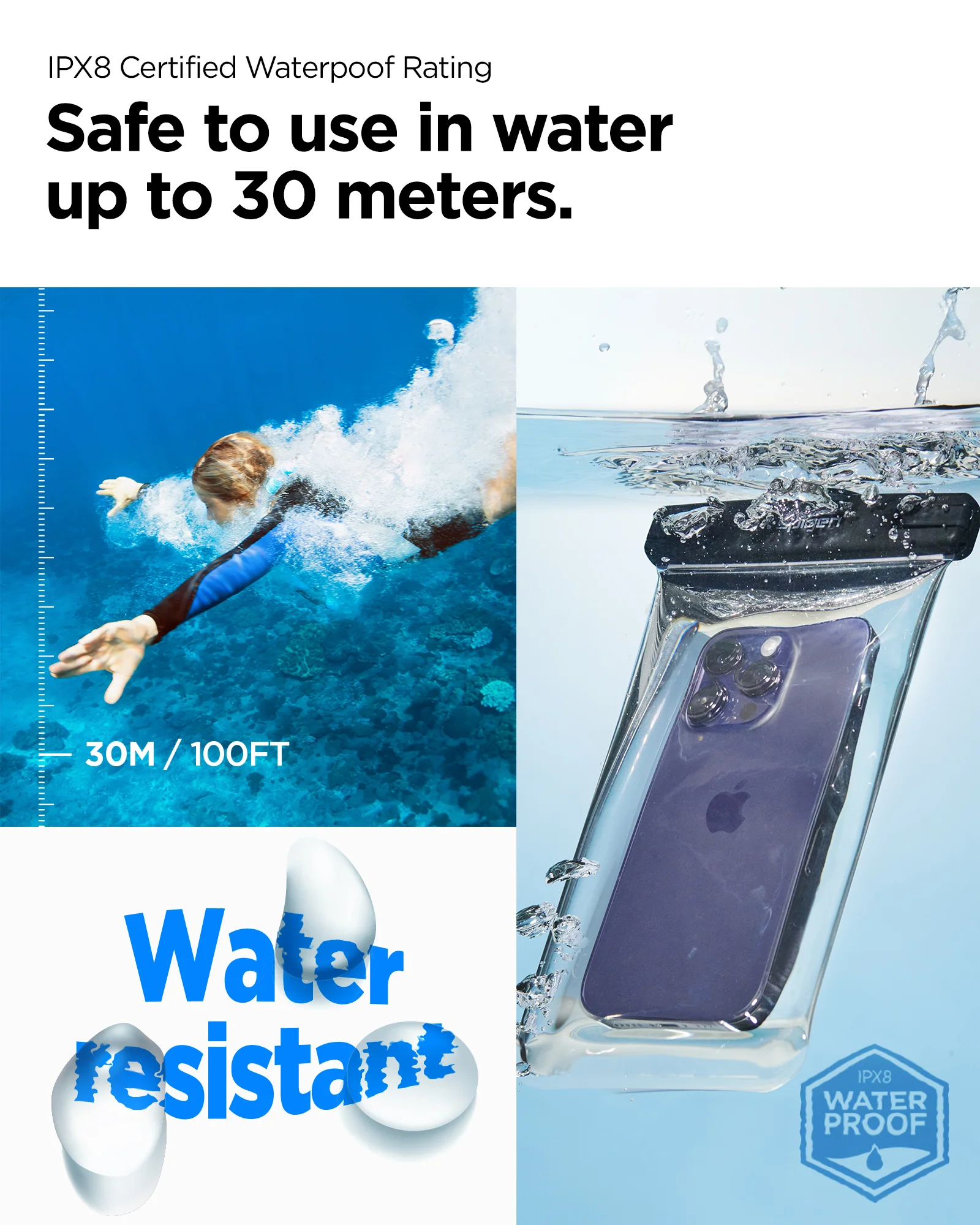 AquaShield Waterproof Case (2 Pack) | A601 19 AquaShield Waterproof Case (2 Pack) | A601