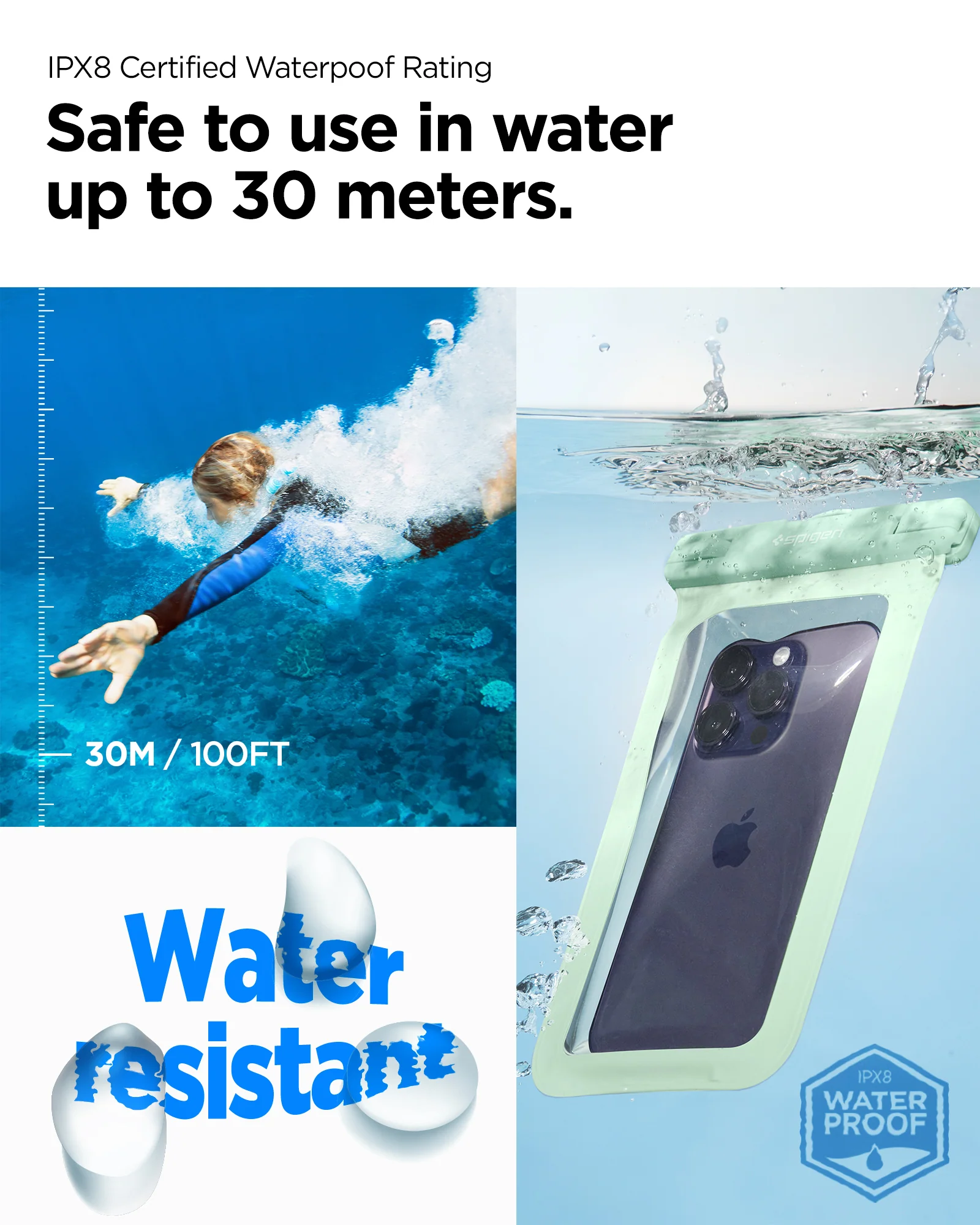 AquaShield Waterproof Case (2 Pack) | A601 42 AquaShield Waterproof Case (2 Pack) | A601