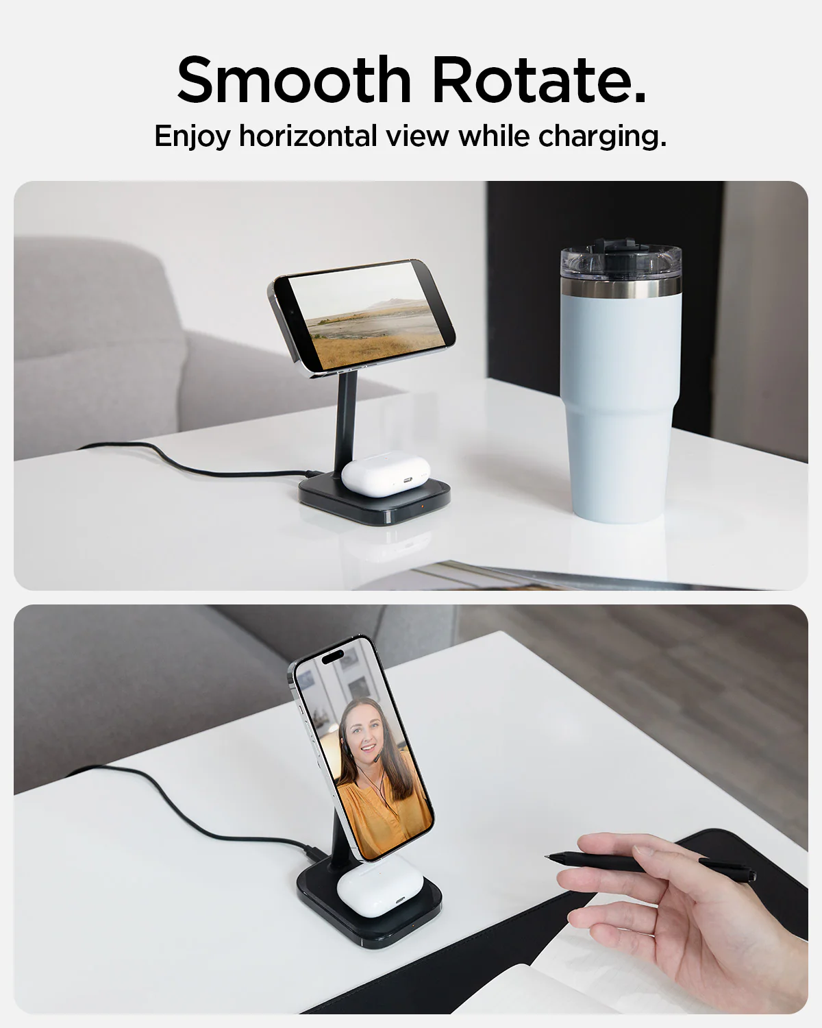 ArcField™ Magnetic Wireless Charger Stand | PF2100 (Mag Fit) 13 ArcField™ Magnetic Wireless Charger Stand | PF2100 (Mag Fit)