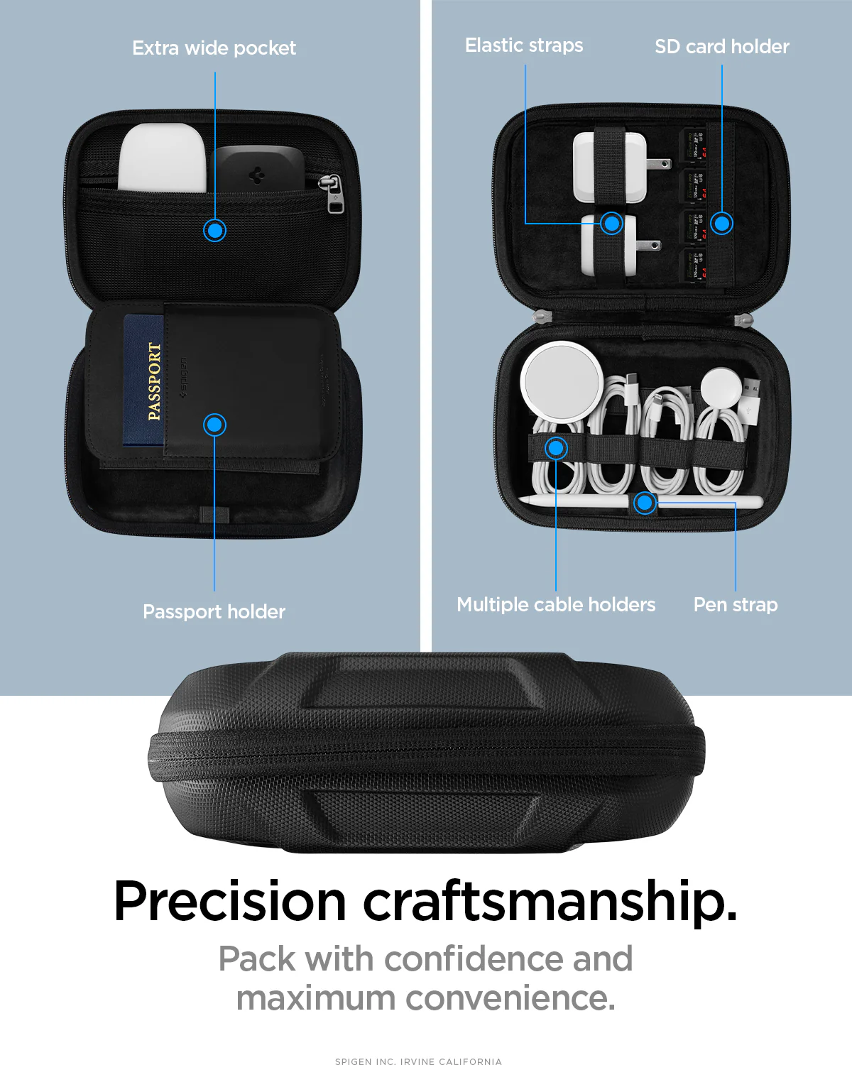 Rugged Armor® Pro Cable Organizer Bag 16 Rugged Armor® Pro Cable Organizer Bag