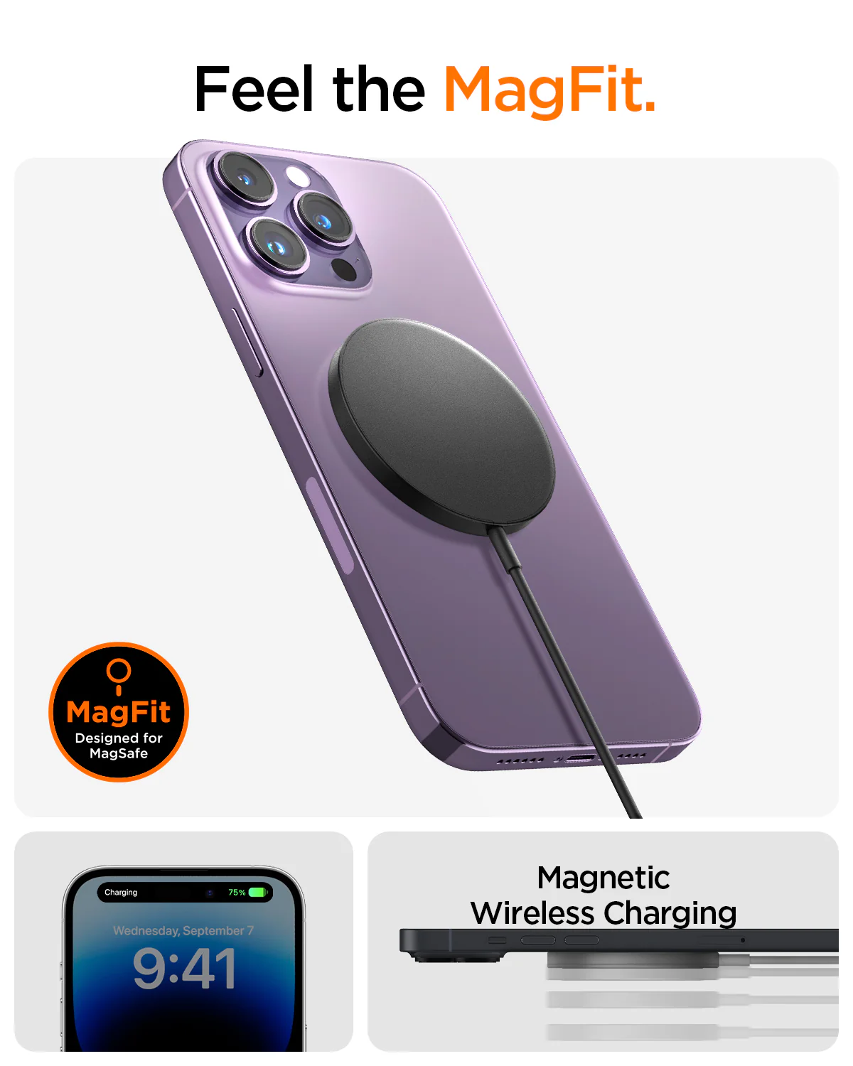 ArcField™ Magnetic 7.5W Wireless Charger | PF2101 (Mag Fit) 9 ArcField™ Magnetic 7.5W Wireless Charger | PF2101 (Mag Fit)