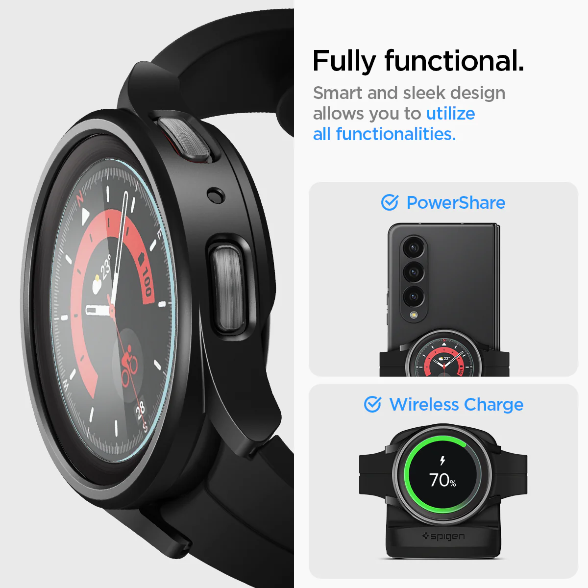 Galaxy Watch Series - Thin Fit Glass 31 Galaxy Watch Series - Thin Fit Glass