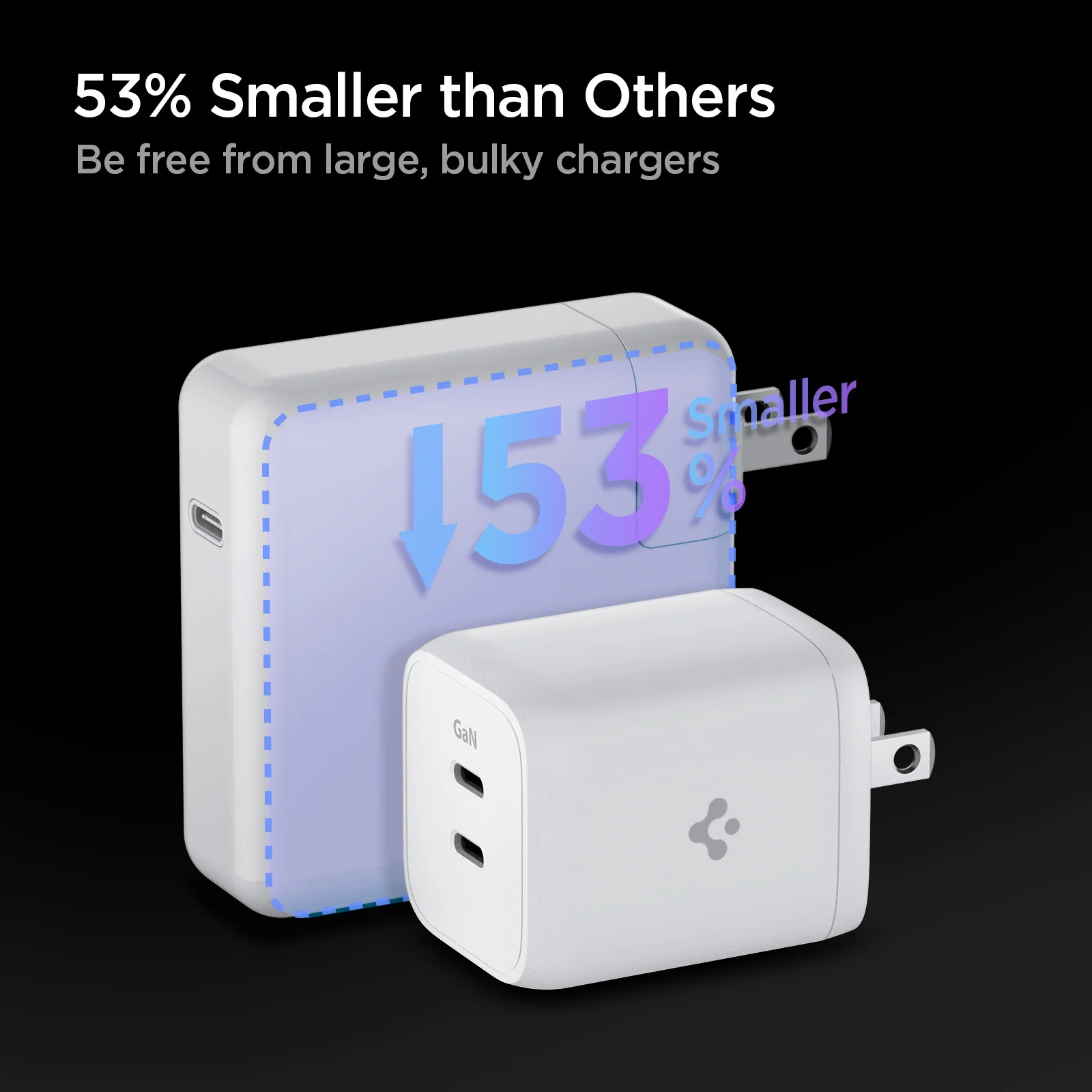 ArcStation™ Pro GaN 652 Dual Port Wall Charger | PE2106 3 ArcStation™ Pro GaN 652 Dual Port Wall Charger | PE2106