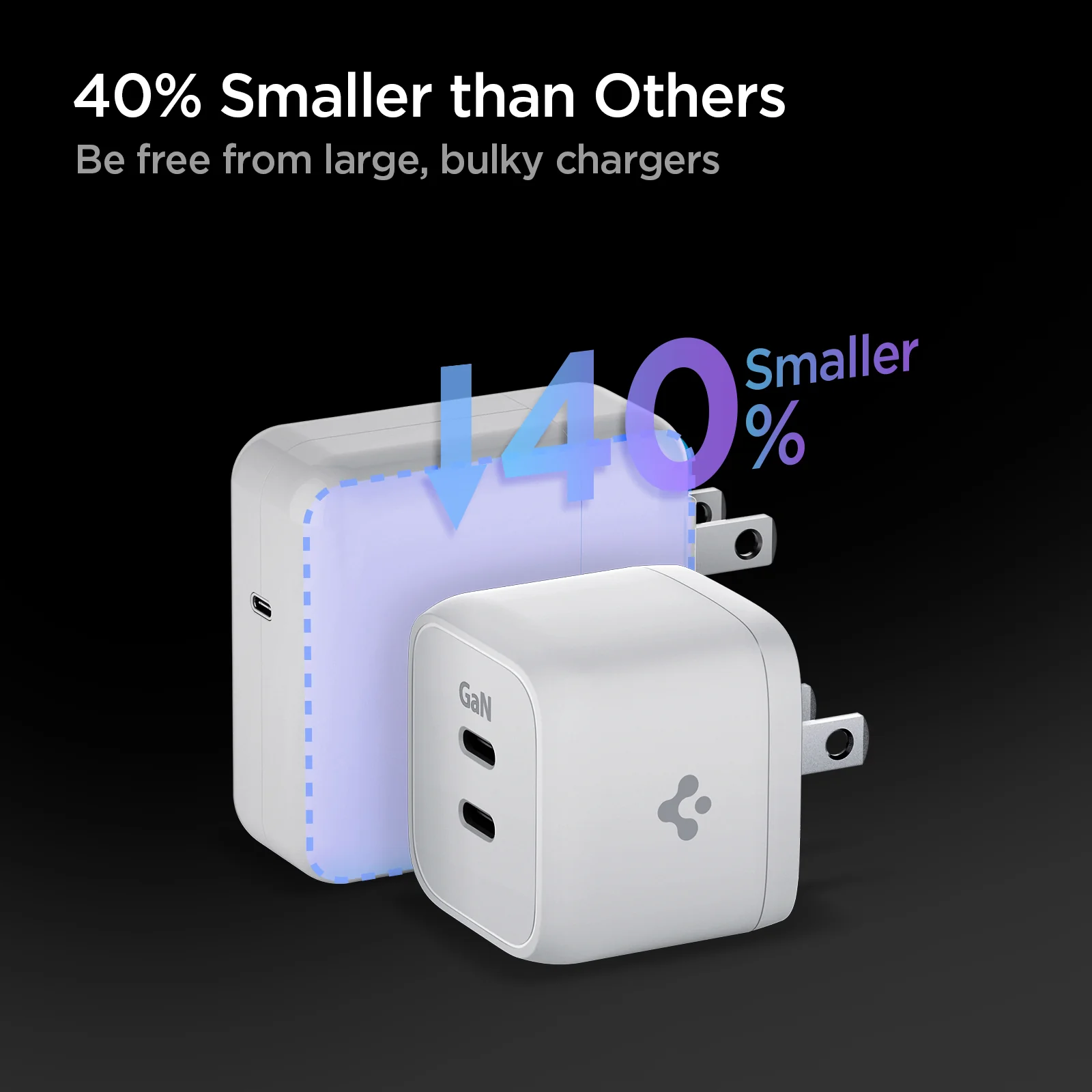 ArcStation™ Pro GaN 352 Dual Port Wall Charger | PE2104 5 ArcStation™ Pro GaN 352 Dual Port Wall Charger | PE2104