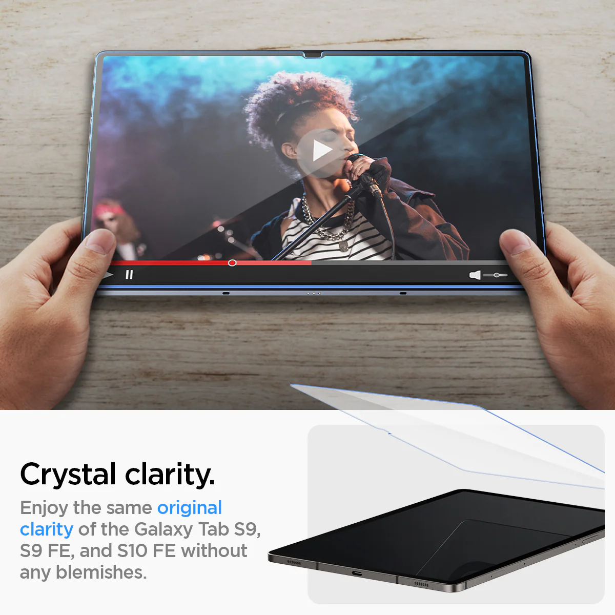 Galaxy Tab S10 FE Series - EZ FIT GLAS.tR 9 Galaxy Tab S10 FE Series - EZ FIT GLAS.tR