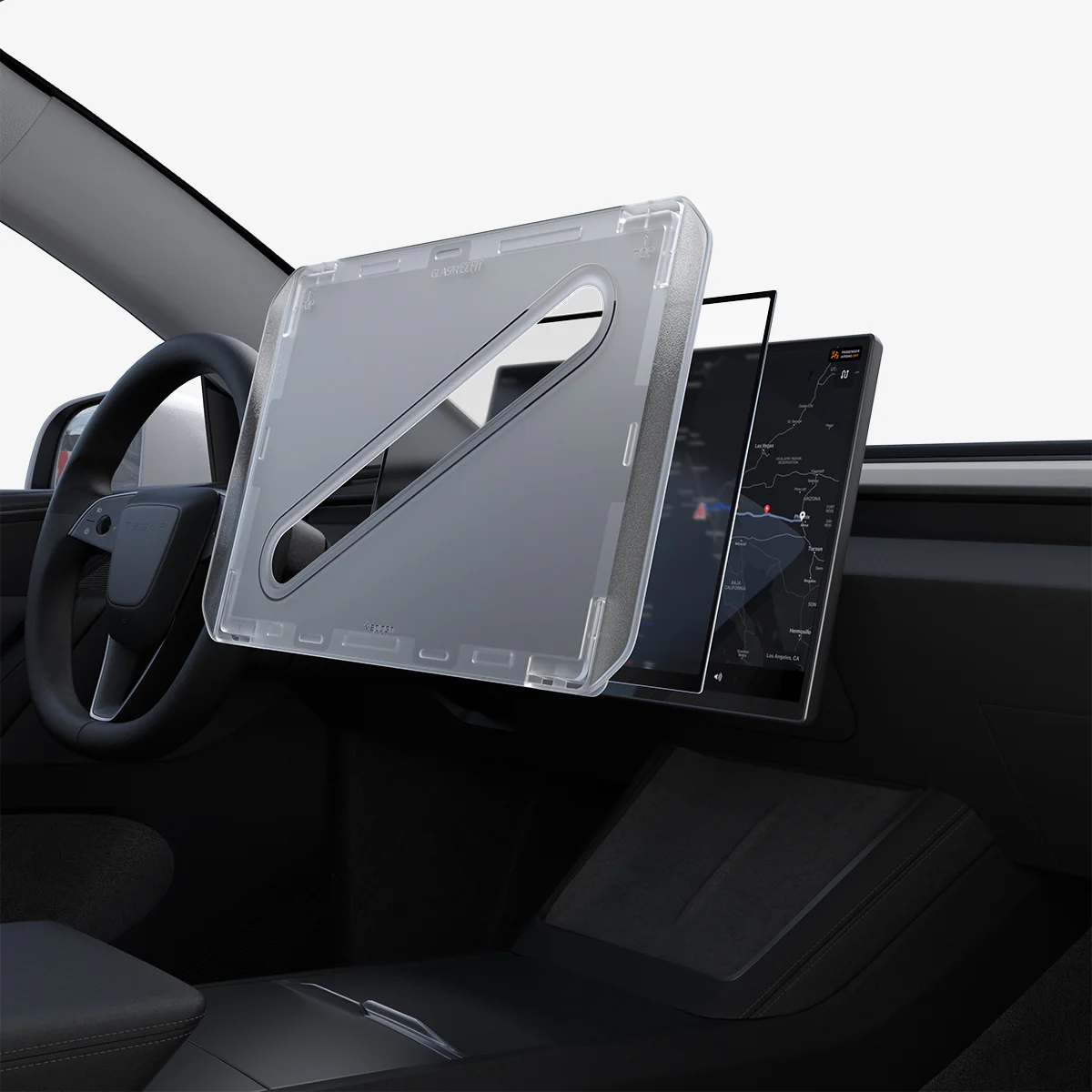 Tesla Series - Screen Protector GLAS.tR EZ Fit | Anti-Glare 16 inch 14 Tesla Series - Screen Protector GLAS.tR EZ Fit | Anti-Glare 16 inch