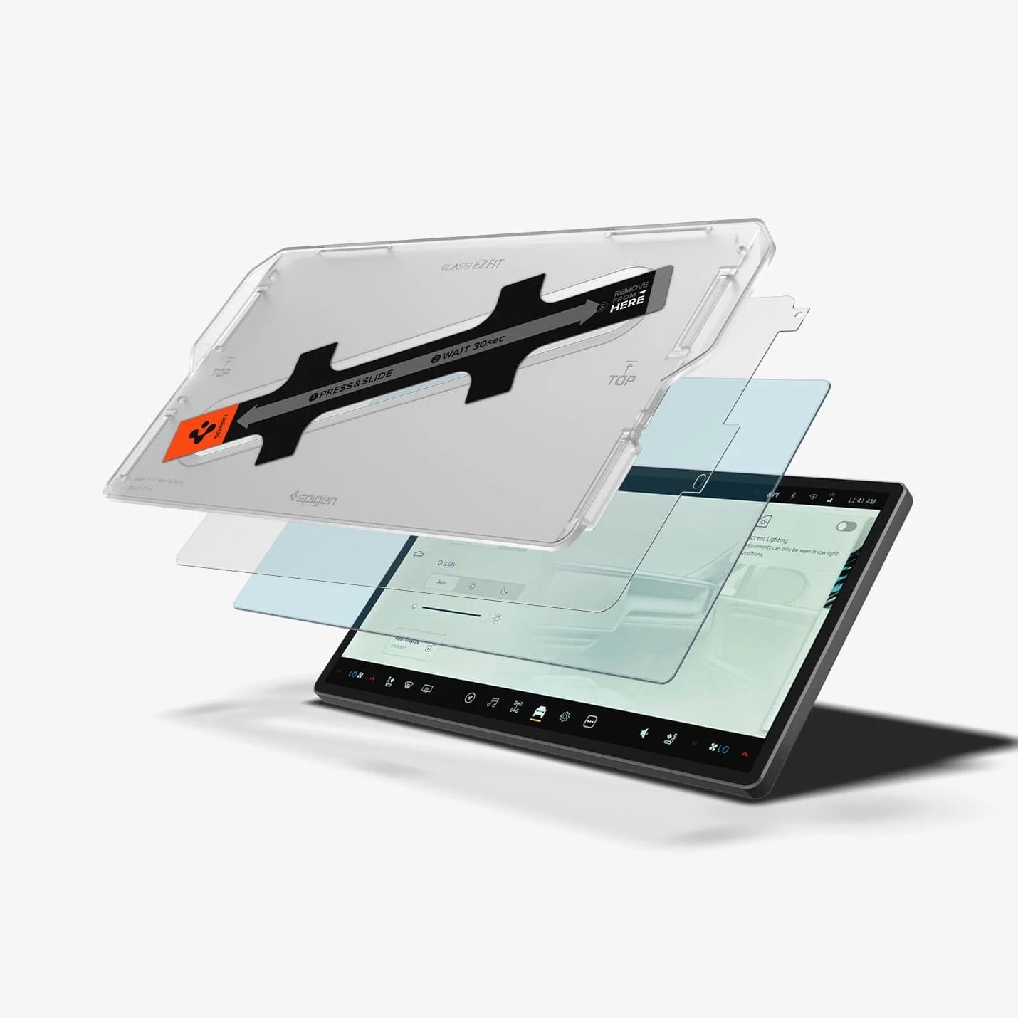 Rivian Models - Screen Protector GLAS.tR EZ Fit | Anti-Glare 2 Rivian Models - Screen Protector GLAS.tR EZ Fit | Anti-Glare