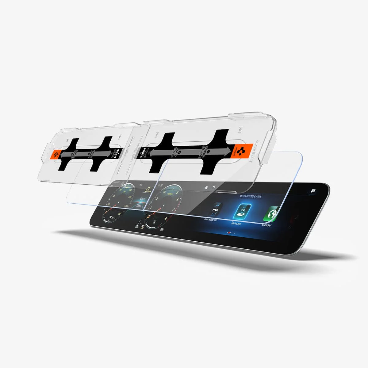 Mercedes Models - Screen Protector GLAS.tR EZ Fit 13 Mercedes Models - Screen Protector GLAS.tR EZ Fit