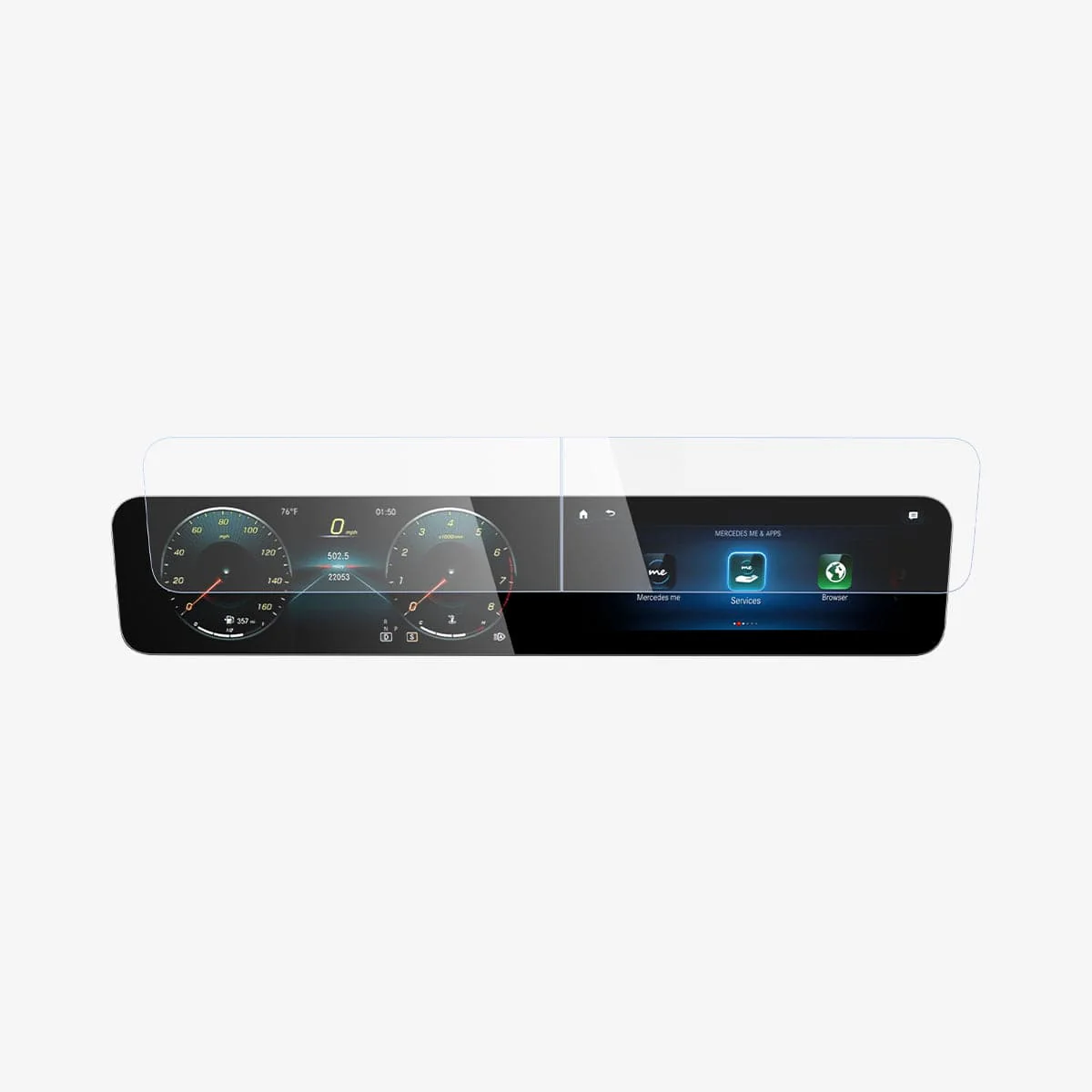 Mercedes Models - Screen Protector GLAS.tR EZ Fit 17 Mercedes Models - Screen Protector GLAS.tR EZ Fit