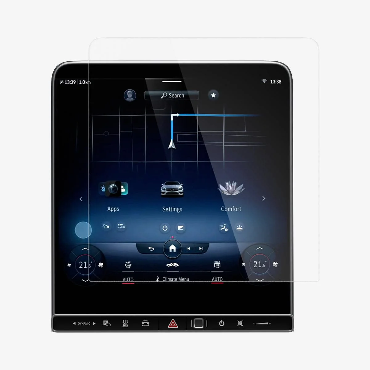 Mercedes Models - Screen Protector GLAS.tR EZ Fit 21 Mercedes Models - Screen Protector GLAS.tR EZ Fit